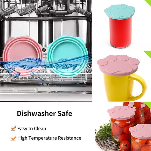 Silicone Pet Food Can Lids 2