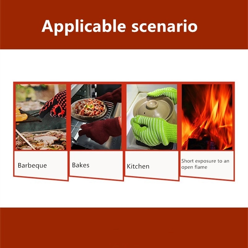 Heat Resistant BBQ Gloves 5