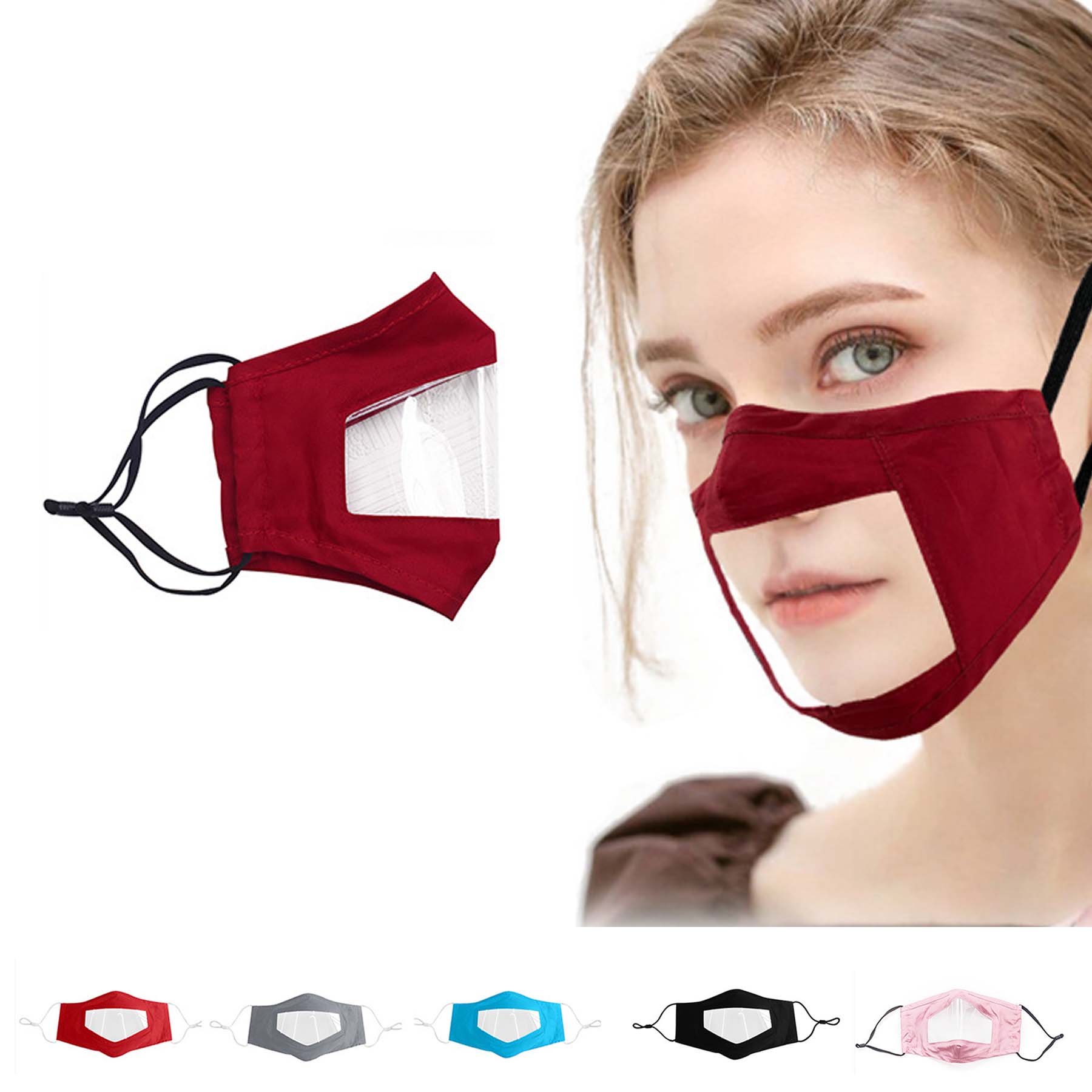 Clear Face Mask 1