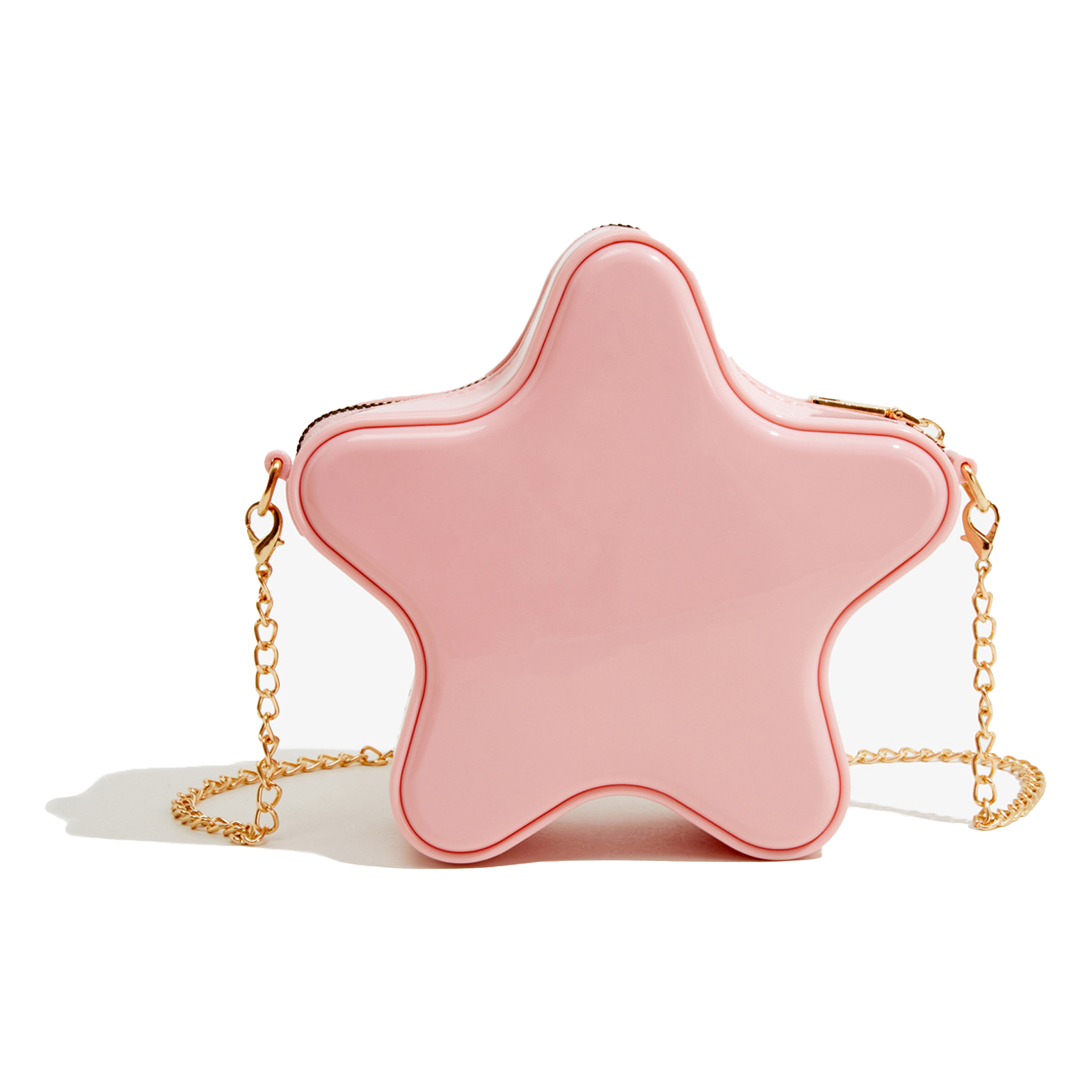 Pvc Mini Solid Color Star Handbag 7