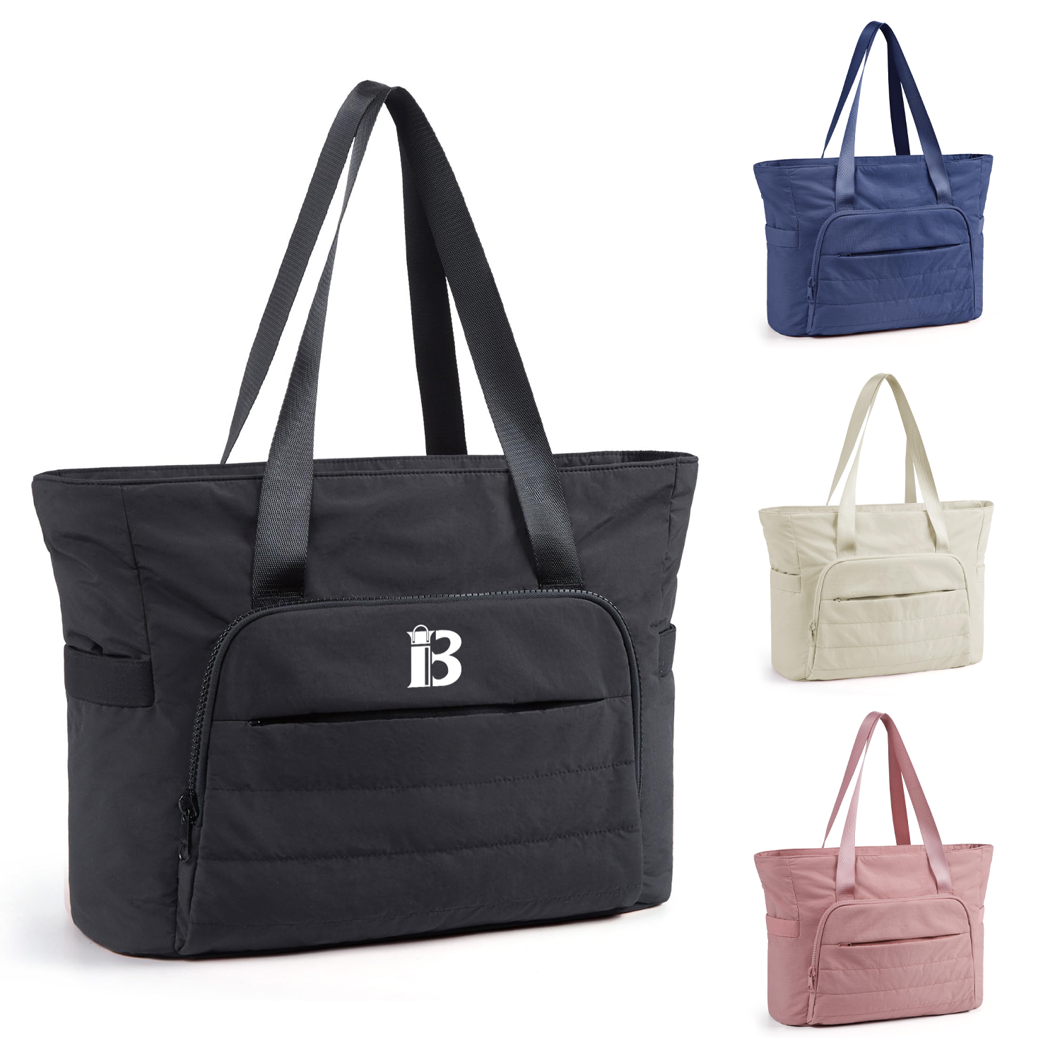 Lightweight Large Quilted Yoga Duffel Tote Bag 8