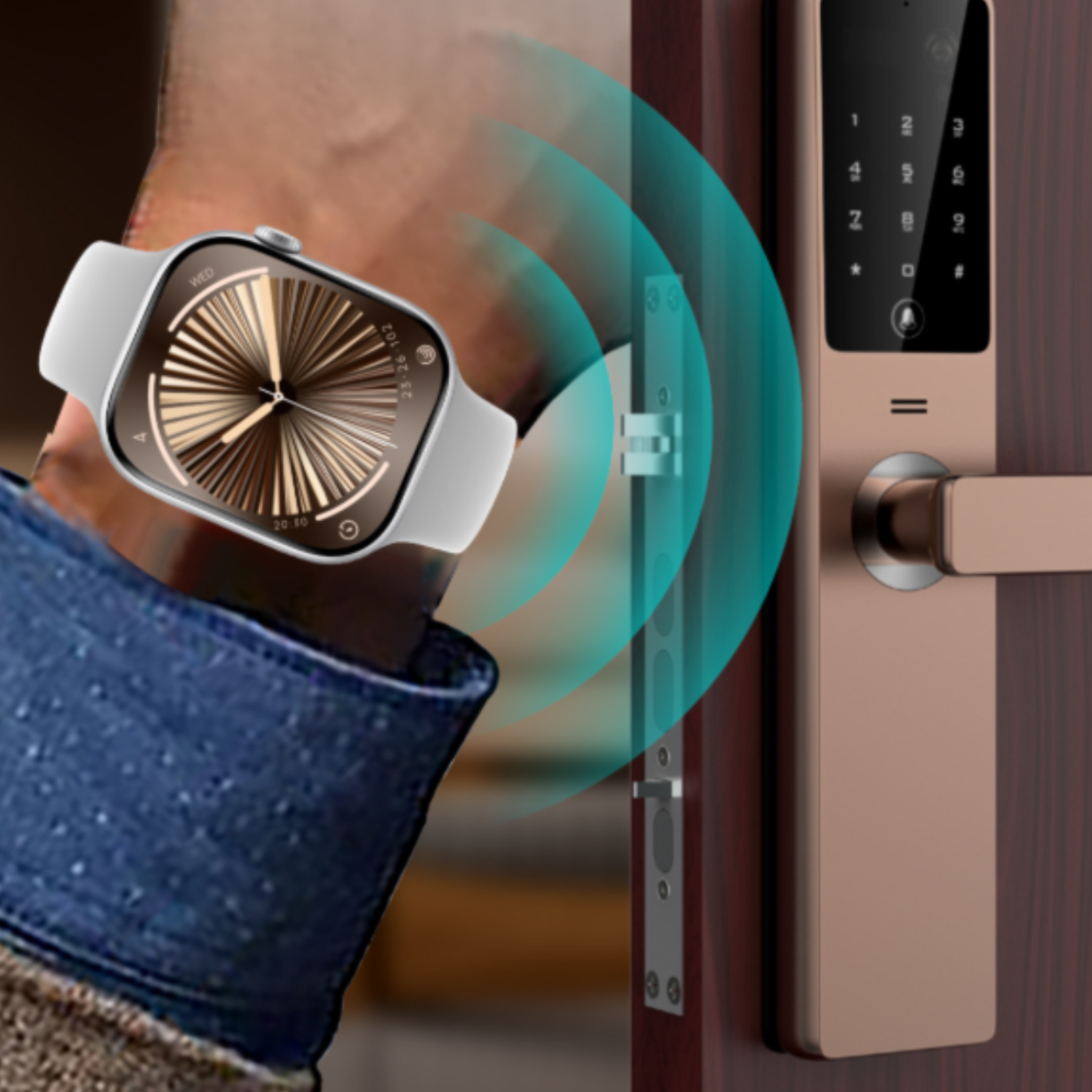 LCD Display Smart Watch 5