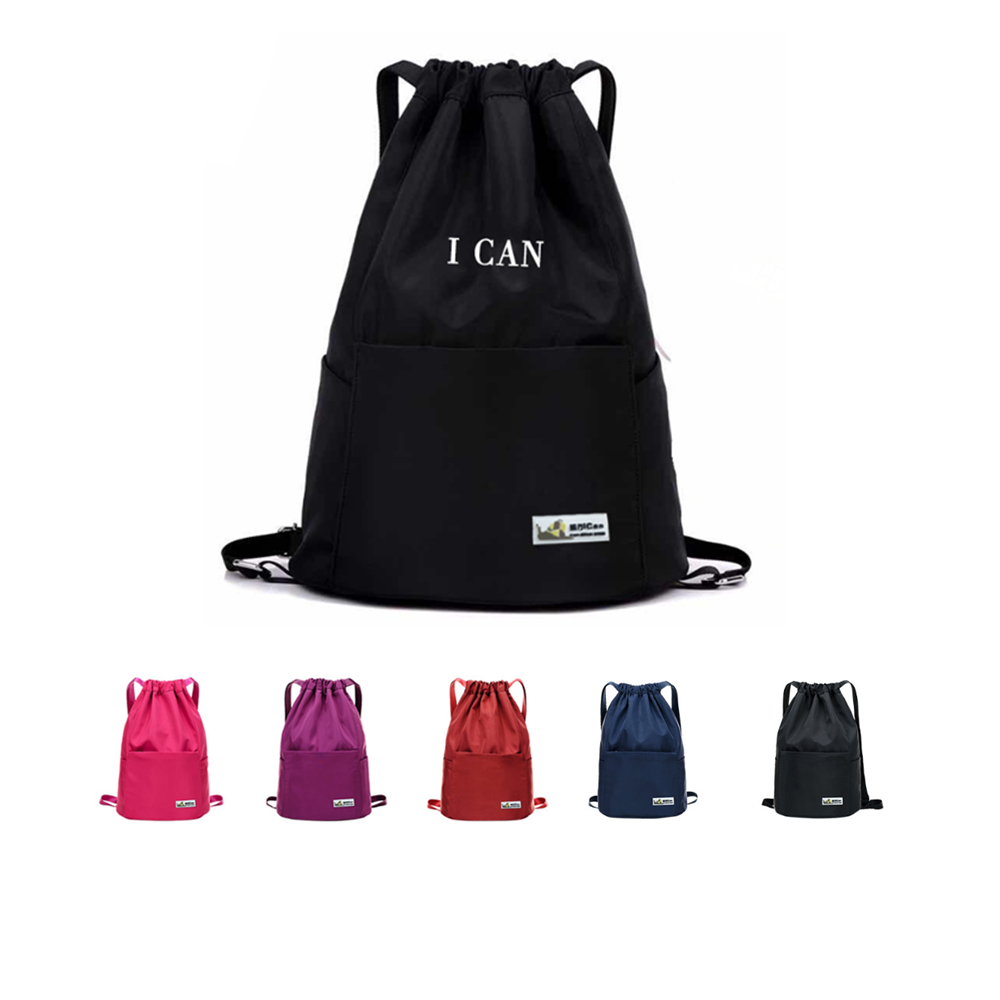 Premium Oxford Fabric Drawstring Unisex Backpack 4