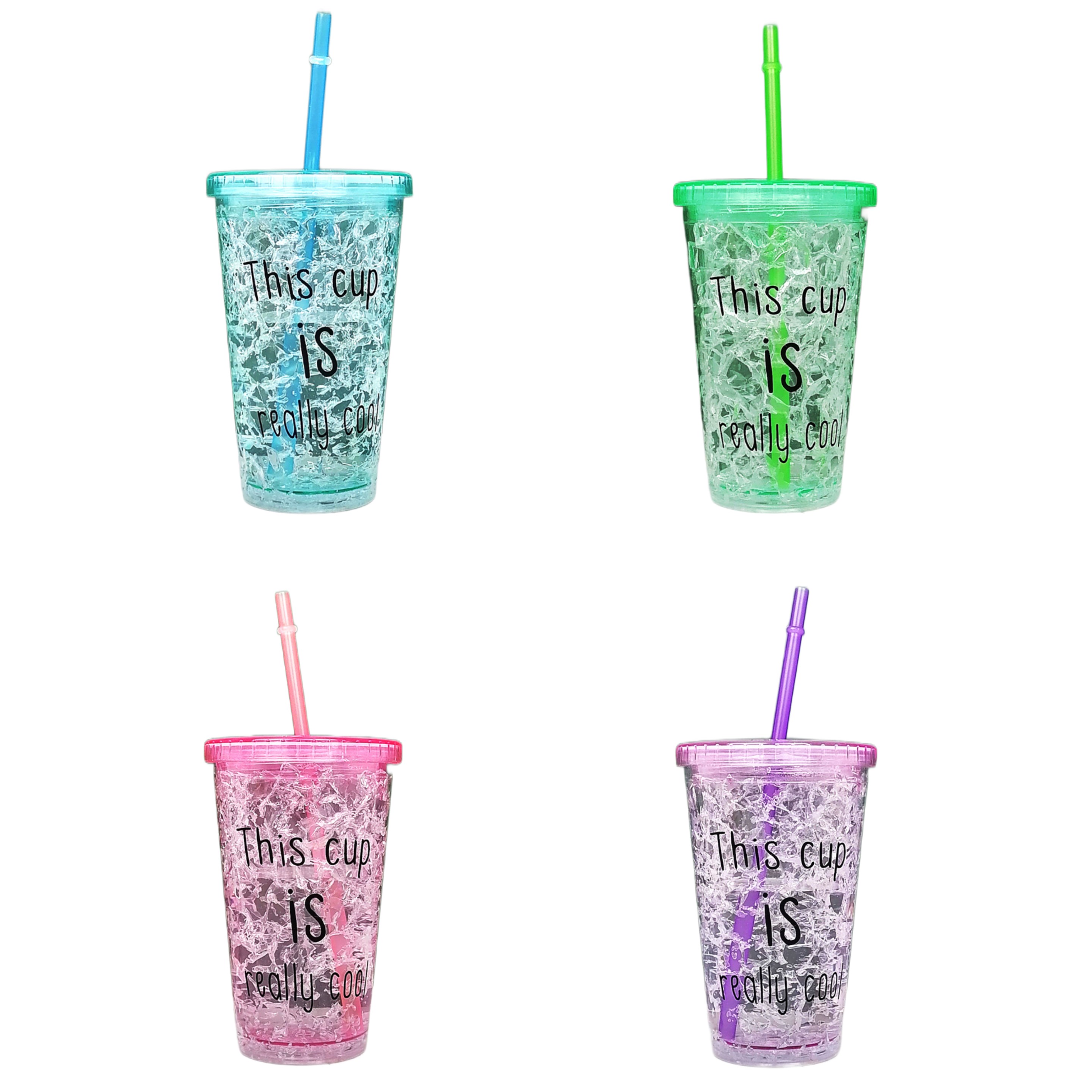 15.2oz Double Wall Tumbler with Straw and Lid (direct import) 3