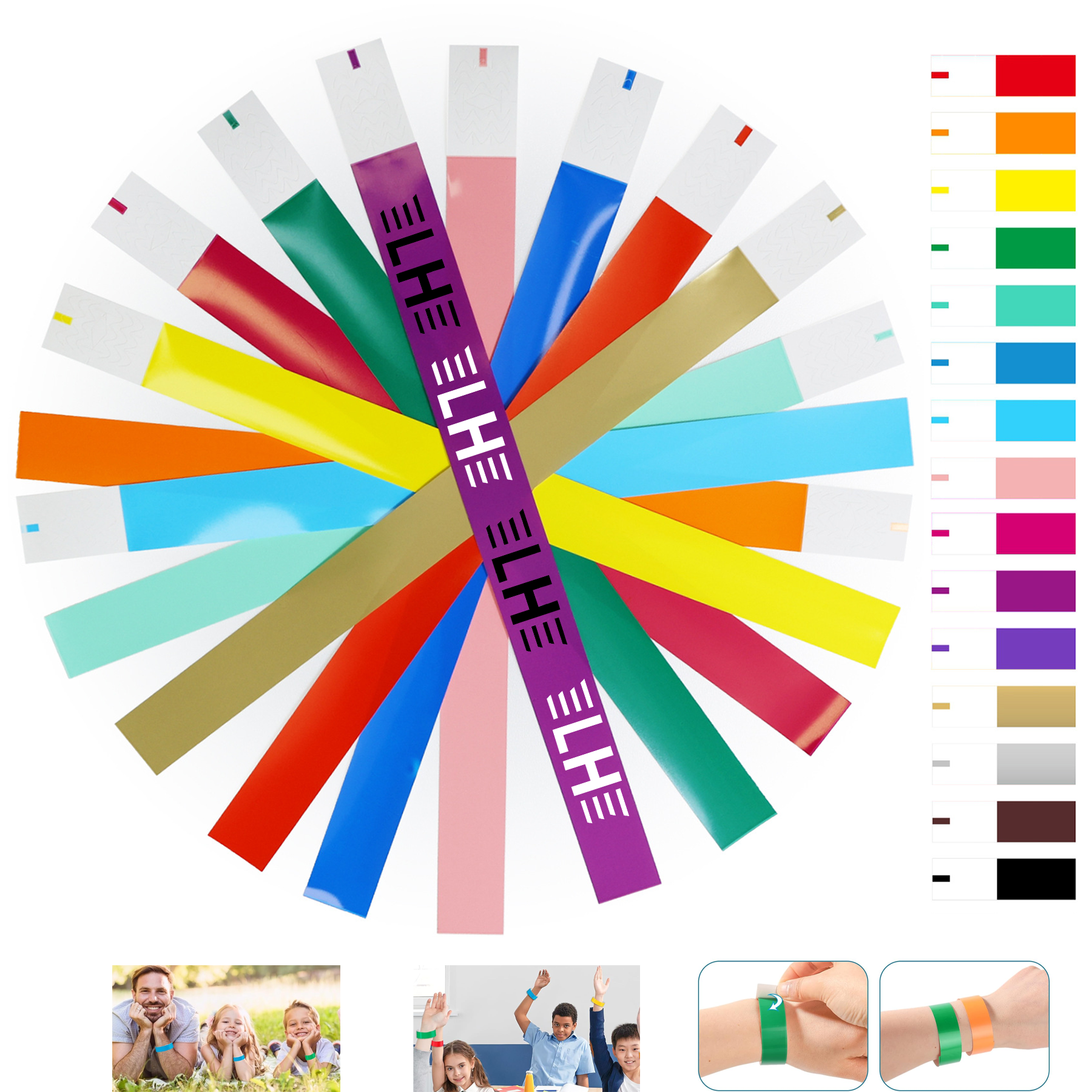 Paper Bracelets Waterproof 11