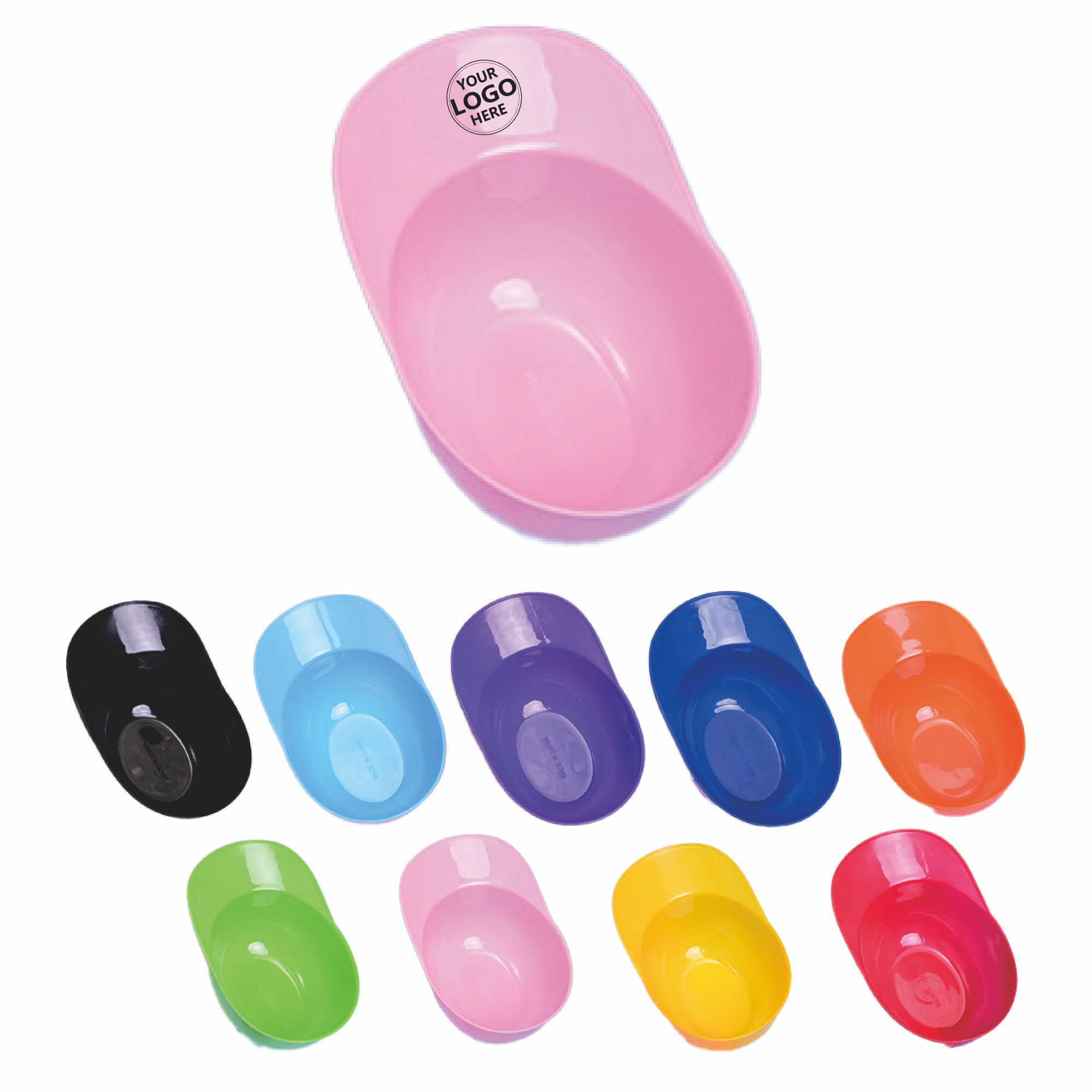 Baseball Cap Style Plastic Ice Cream Bowl 1