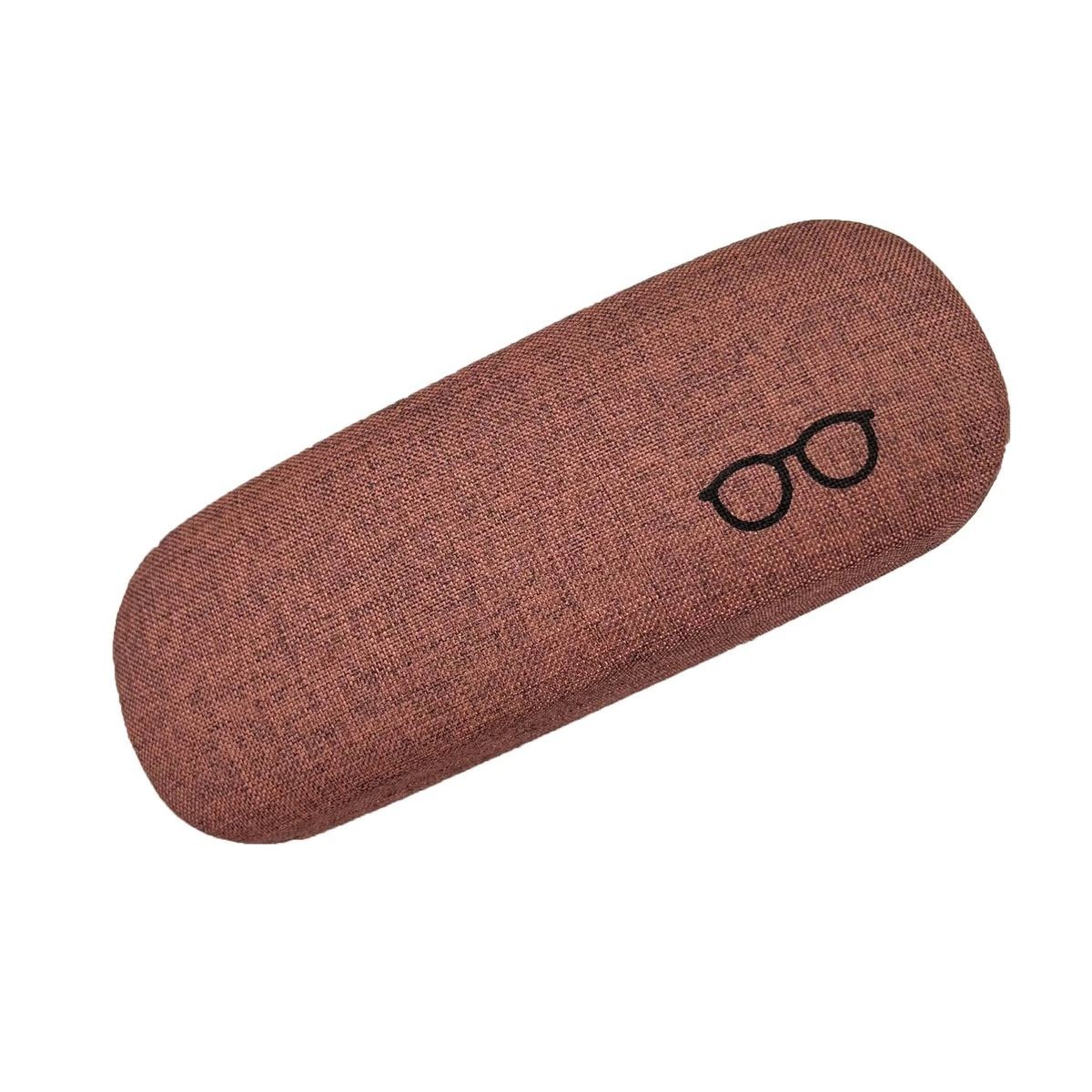 Protective Linen Eyewear Case with Metal Shell 5