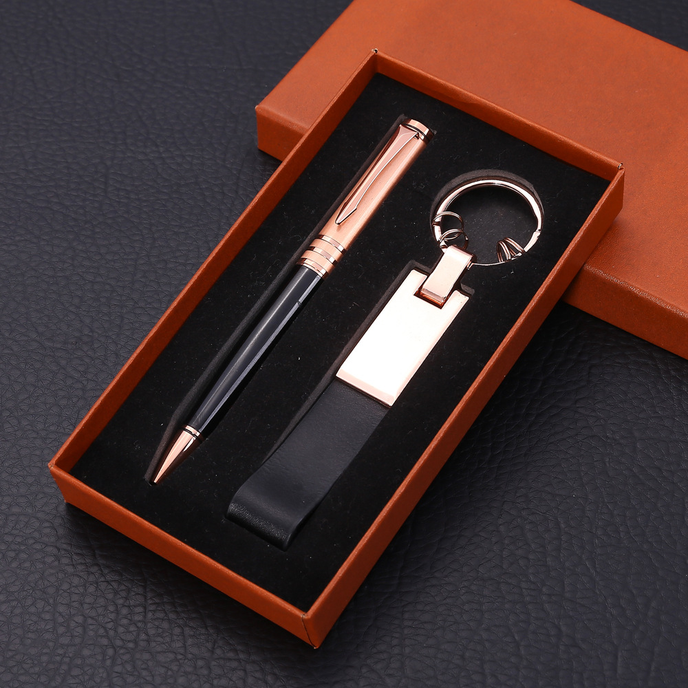 2-Piece Office Gift Set Signature Pen and Key Chain 3