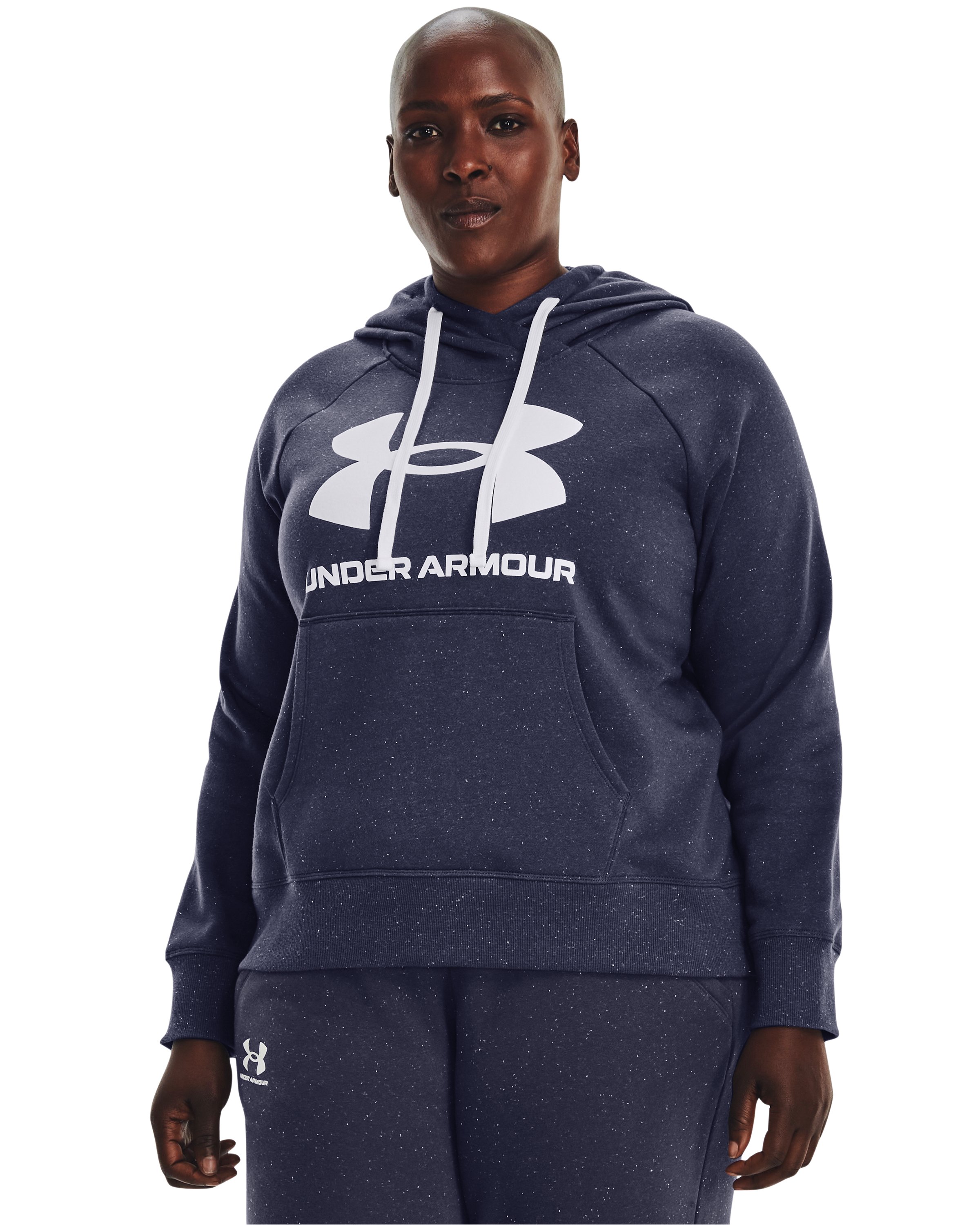 UA Rival Fleece Logo Women's Hoodie 12