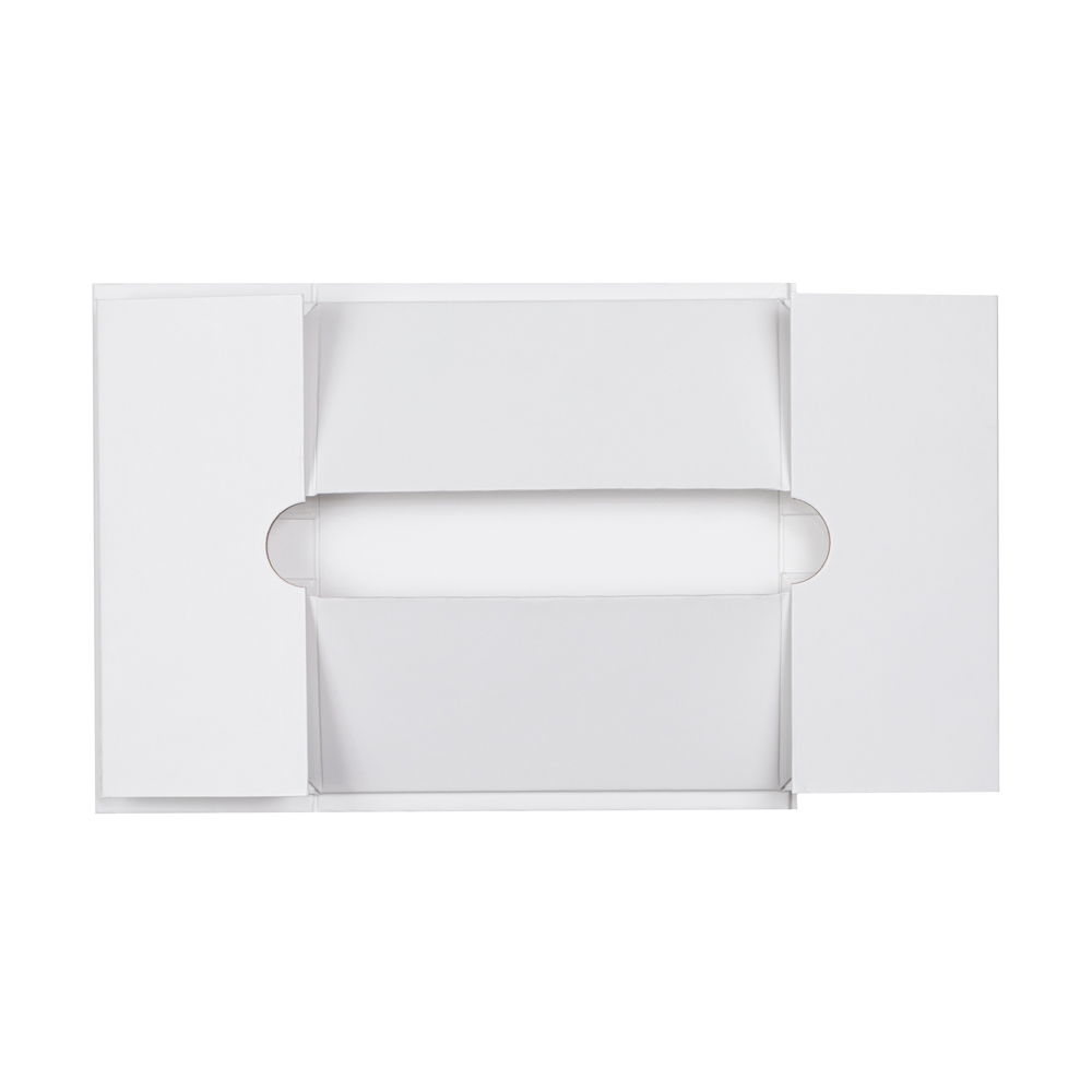 Small White Kraft Premium Vesta Gift Box w/ Matte Gravure Anti-Rub Varnish 5