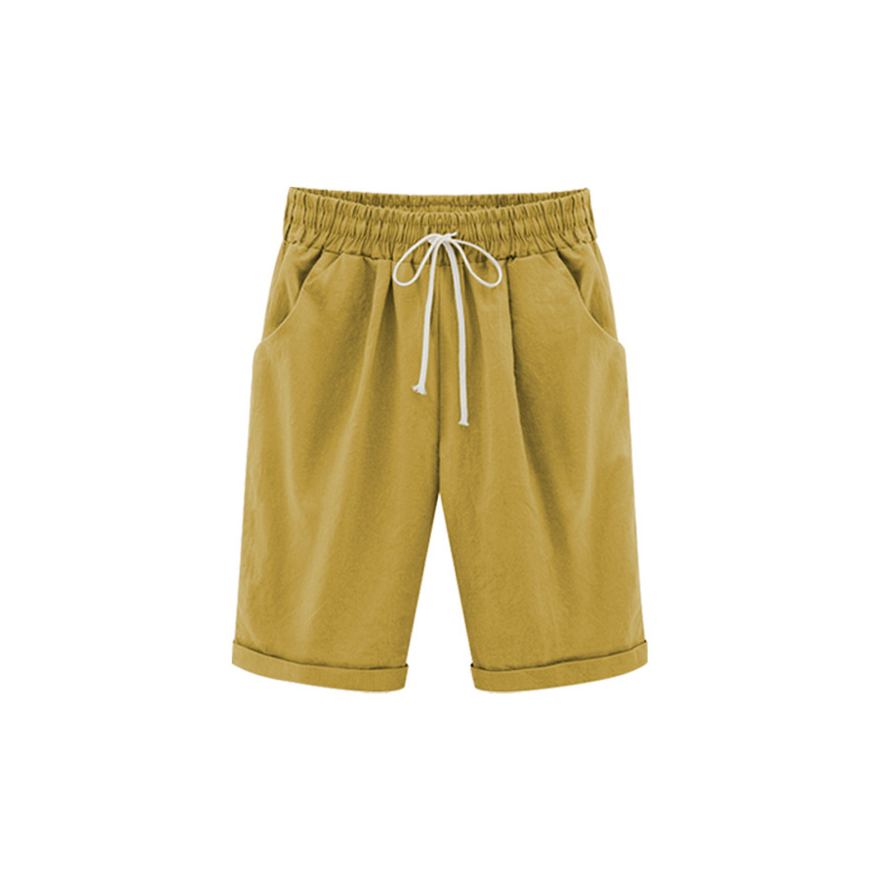 Cotton Linen Shorts 7