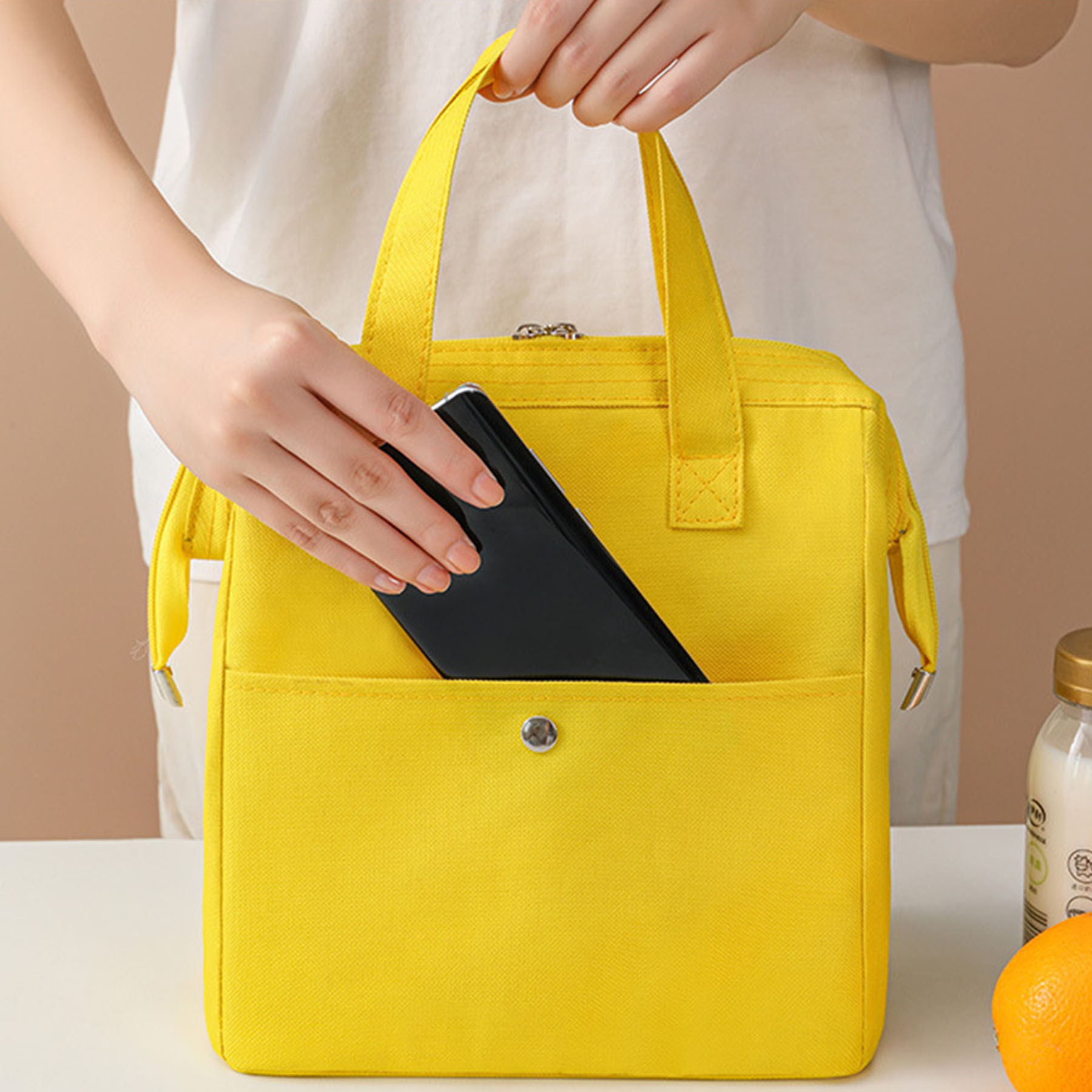 Oxford Insulated Lunch Bag 4
