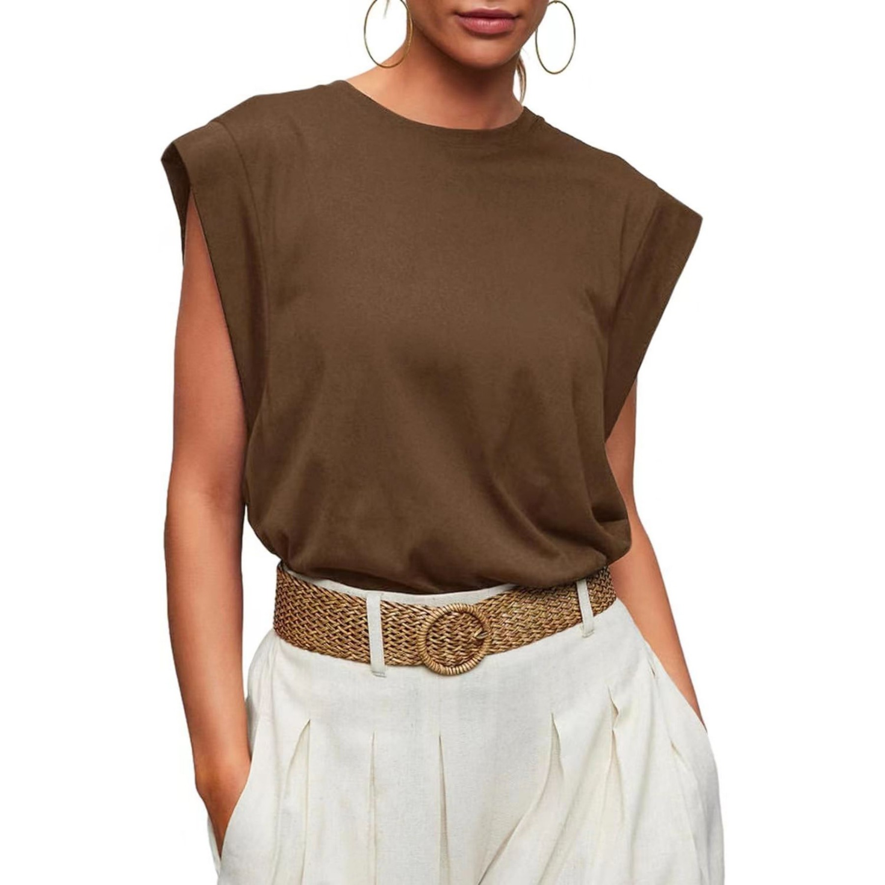 Cap Sleeve Summer Tops 9