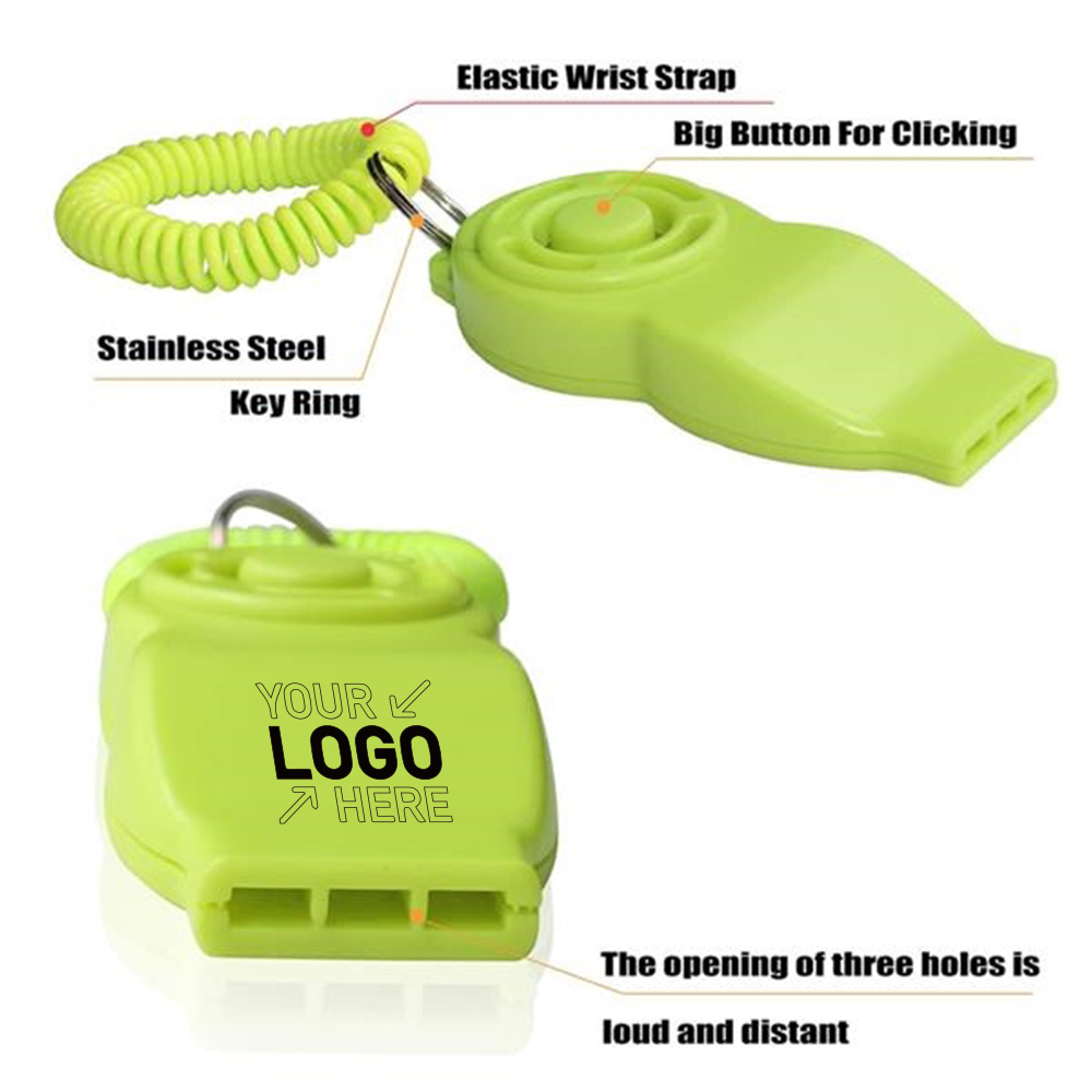 High Quality 2-in-1 Pet Training Clicker And Whistle 1