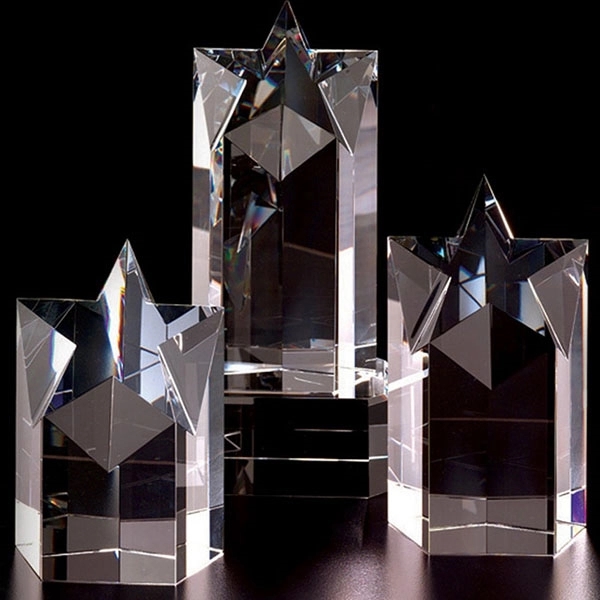 Optical Crystal Star Award 3