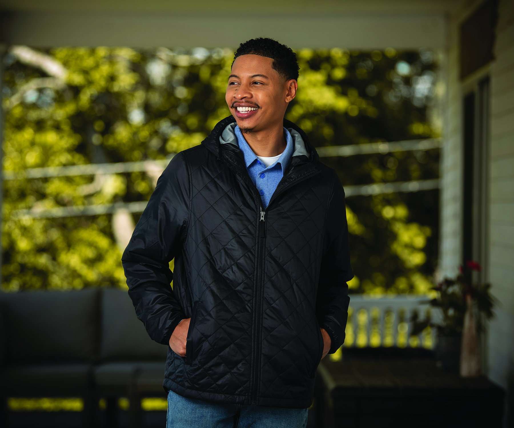 Men's Lithium Quilted Hooded Jacket