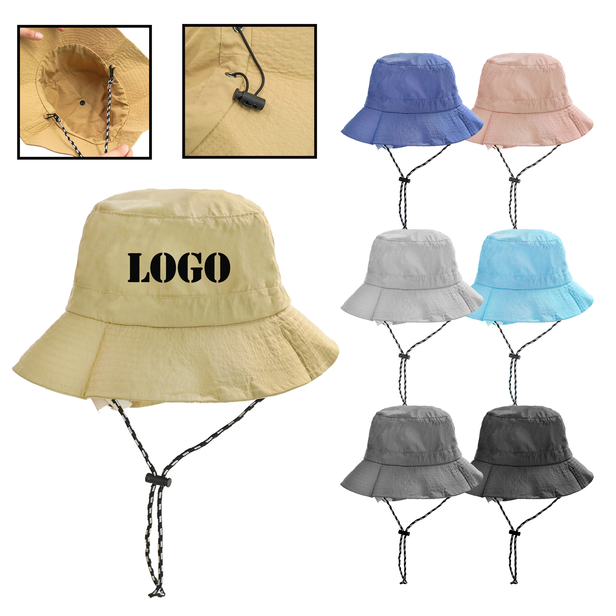 MOQ 20pcs Sunscreen Fisherman Hat 2