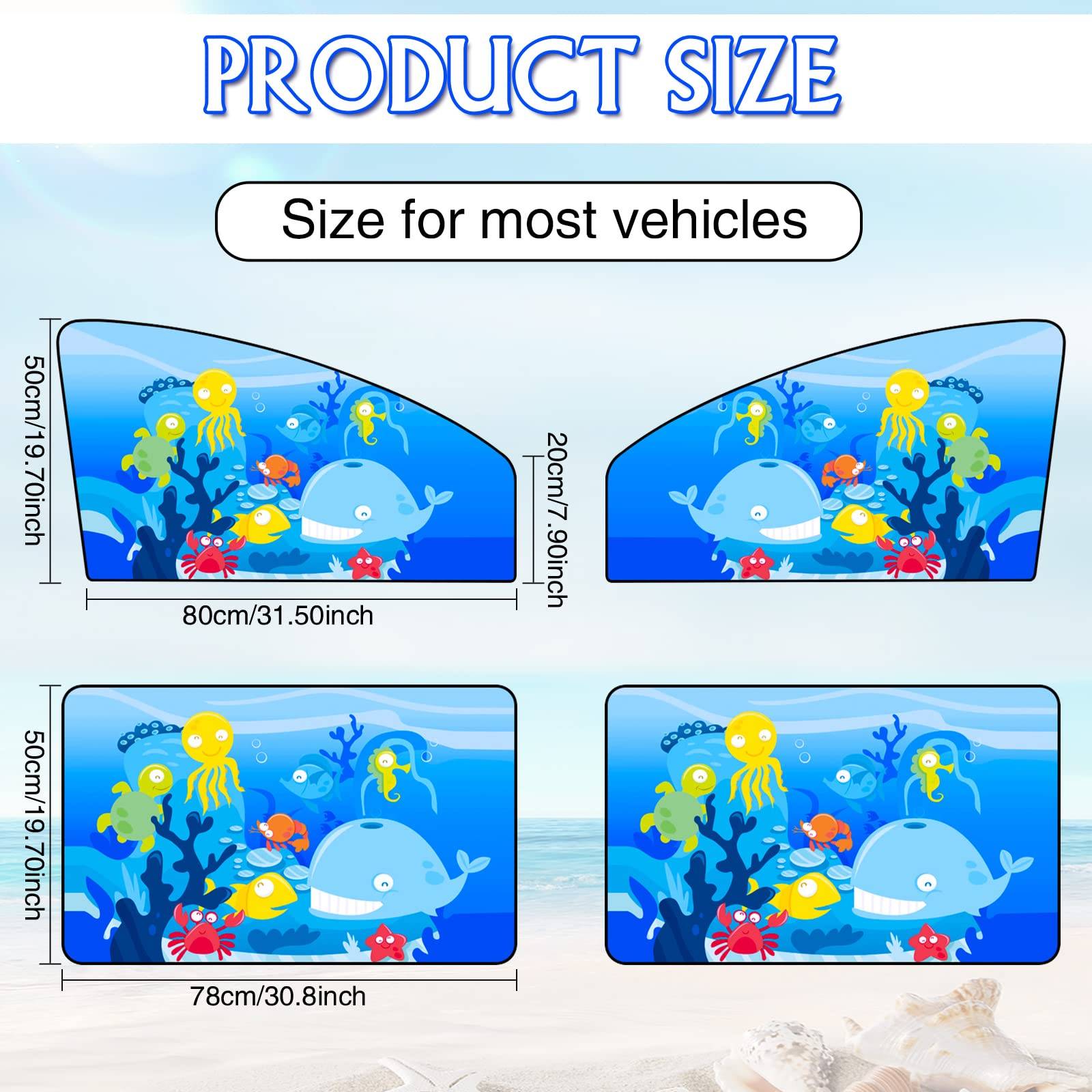 Window Blinds Vehicle Side Car Shades 4