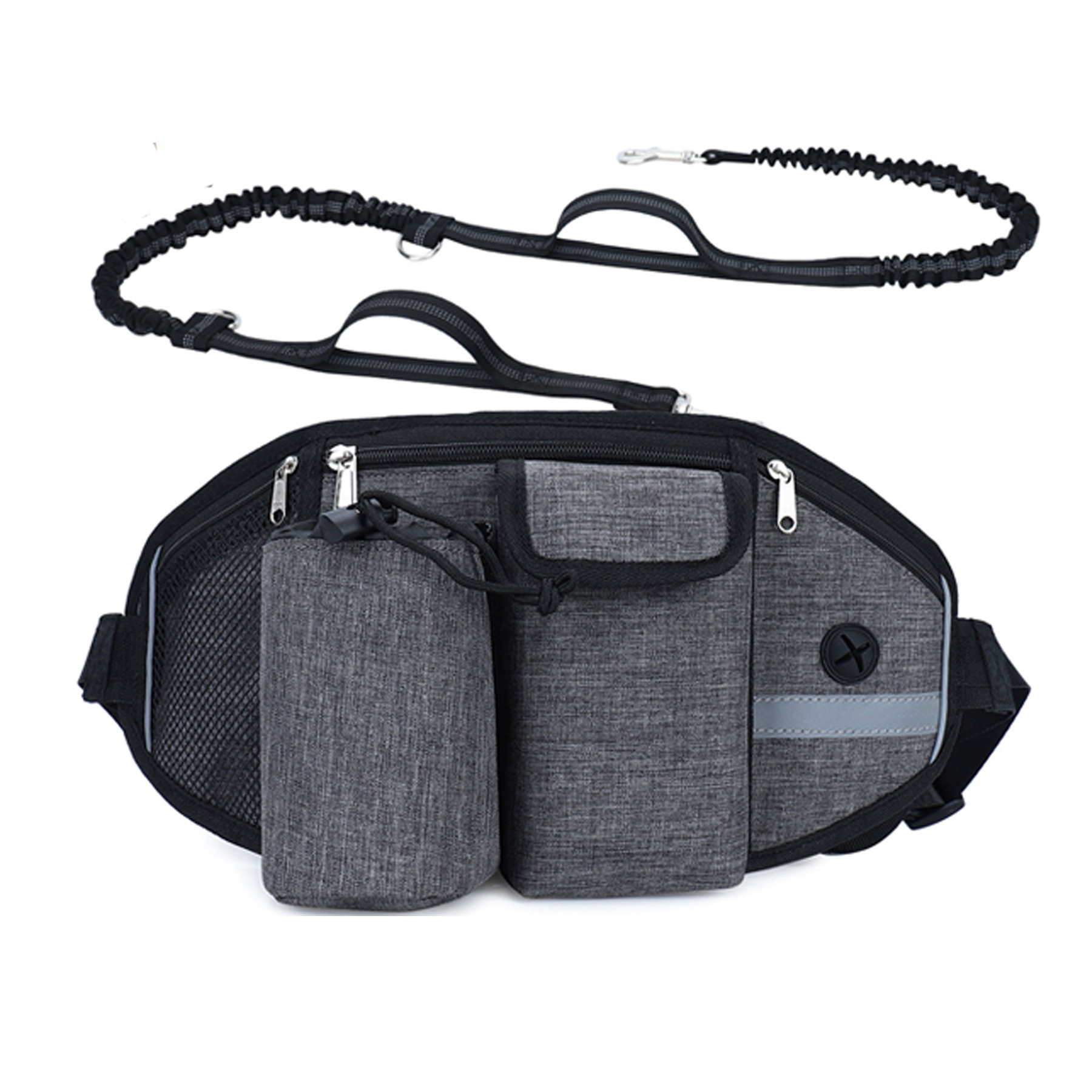 Pet waist bag with leash 4