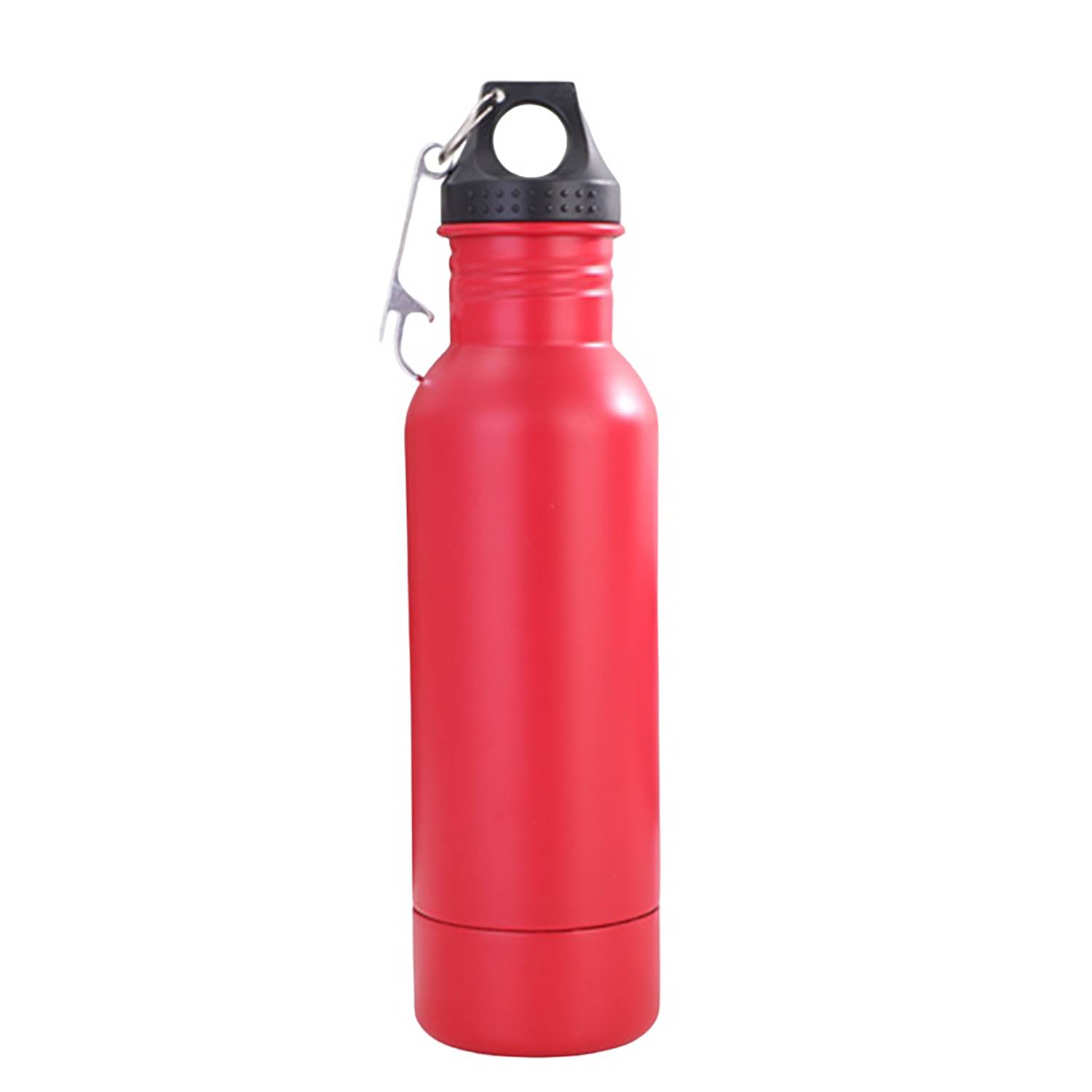 12oz Stainless Steel Beer Cooler Bottle w/ Opener 16