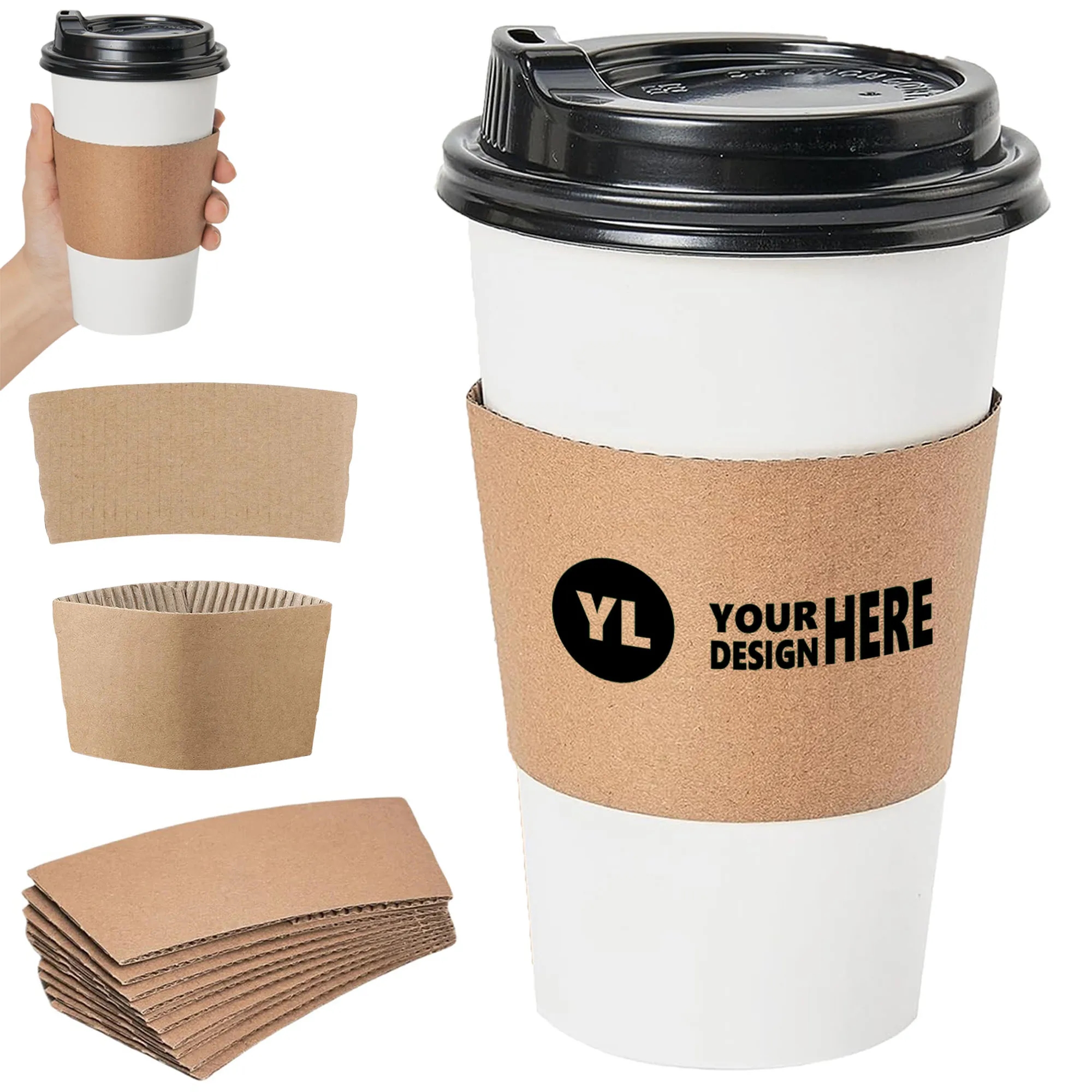 Kraft Paper Hot Cup Sleeve 9