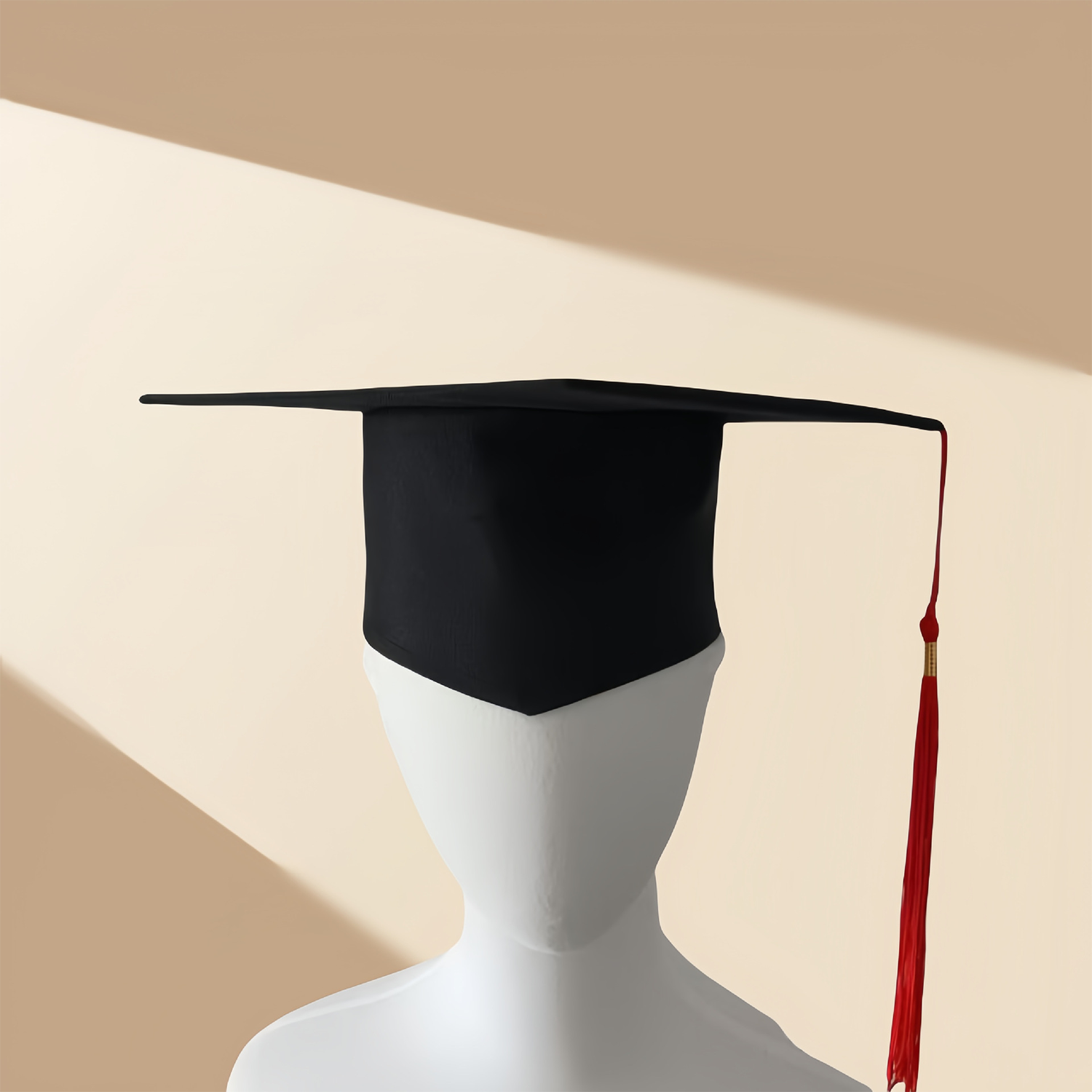 Polyester Kids' Mortar Board - Tassel & Custom Badge 5