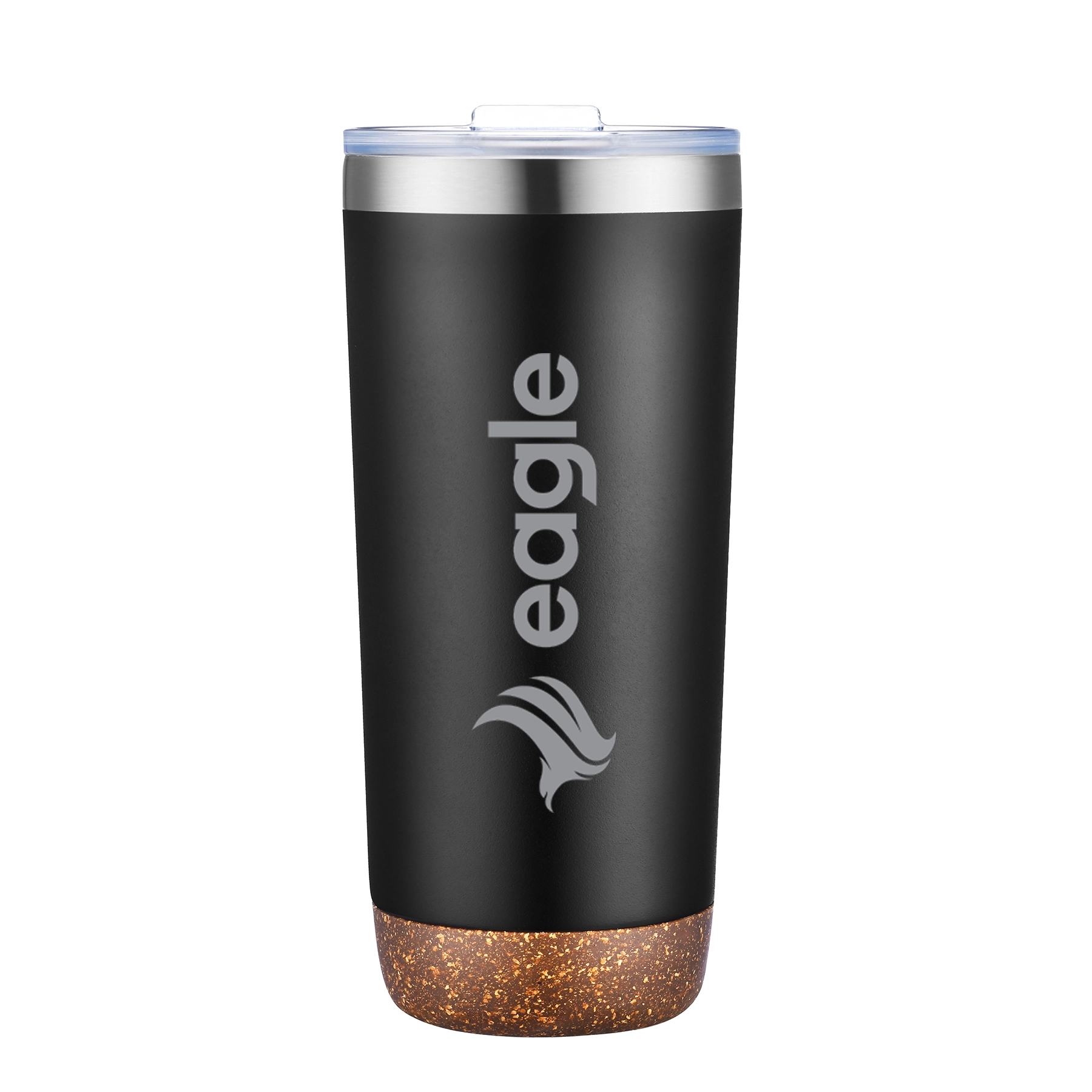 CLARION - 22 OZ VACUUM SEALED TUMBLER WITH CORK BOTTOM 3