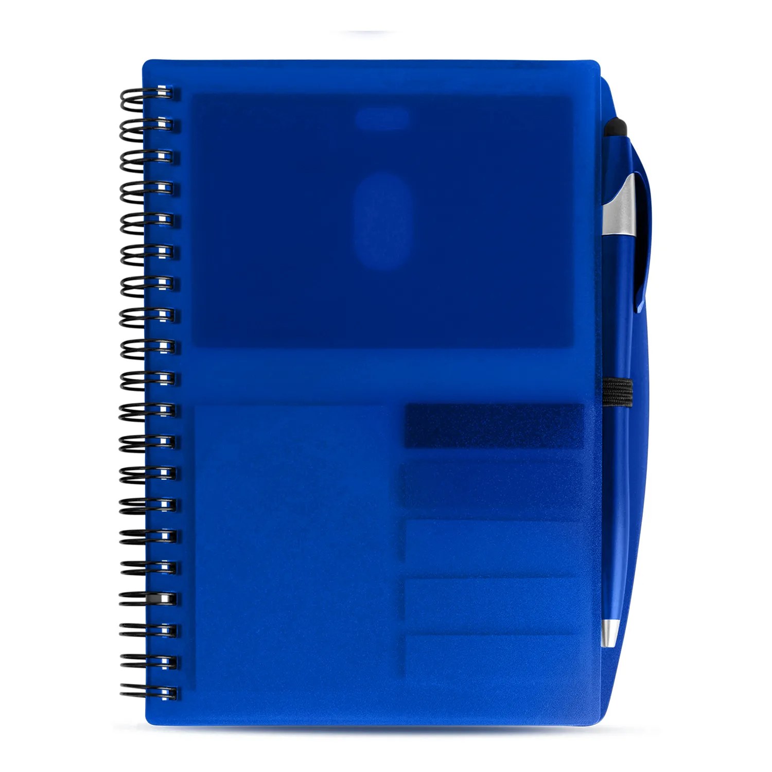 SpiralScript 5.5 x 7 Plastic Spiral Journal with Pen 23