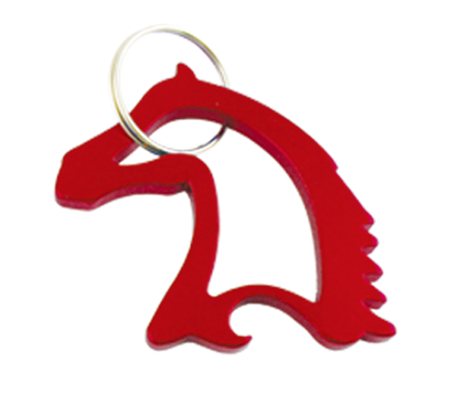 Horse Head Bottle Opener w/Key Ring 2