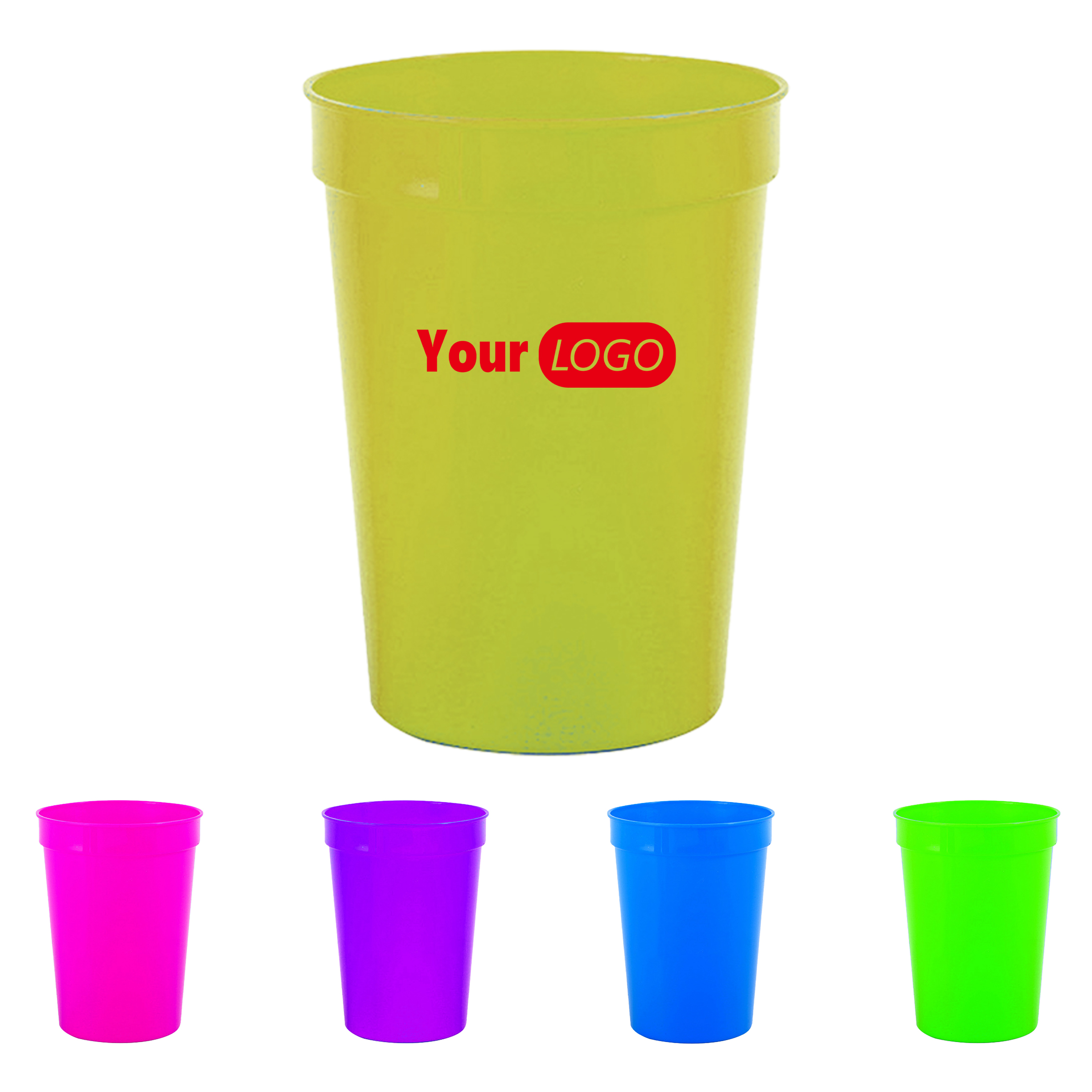 Pp Food Grade Sports Stadium Wide Mouth Cup 2