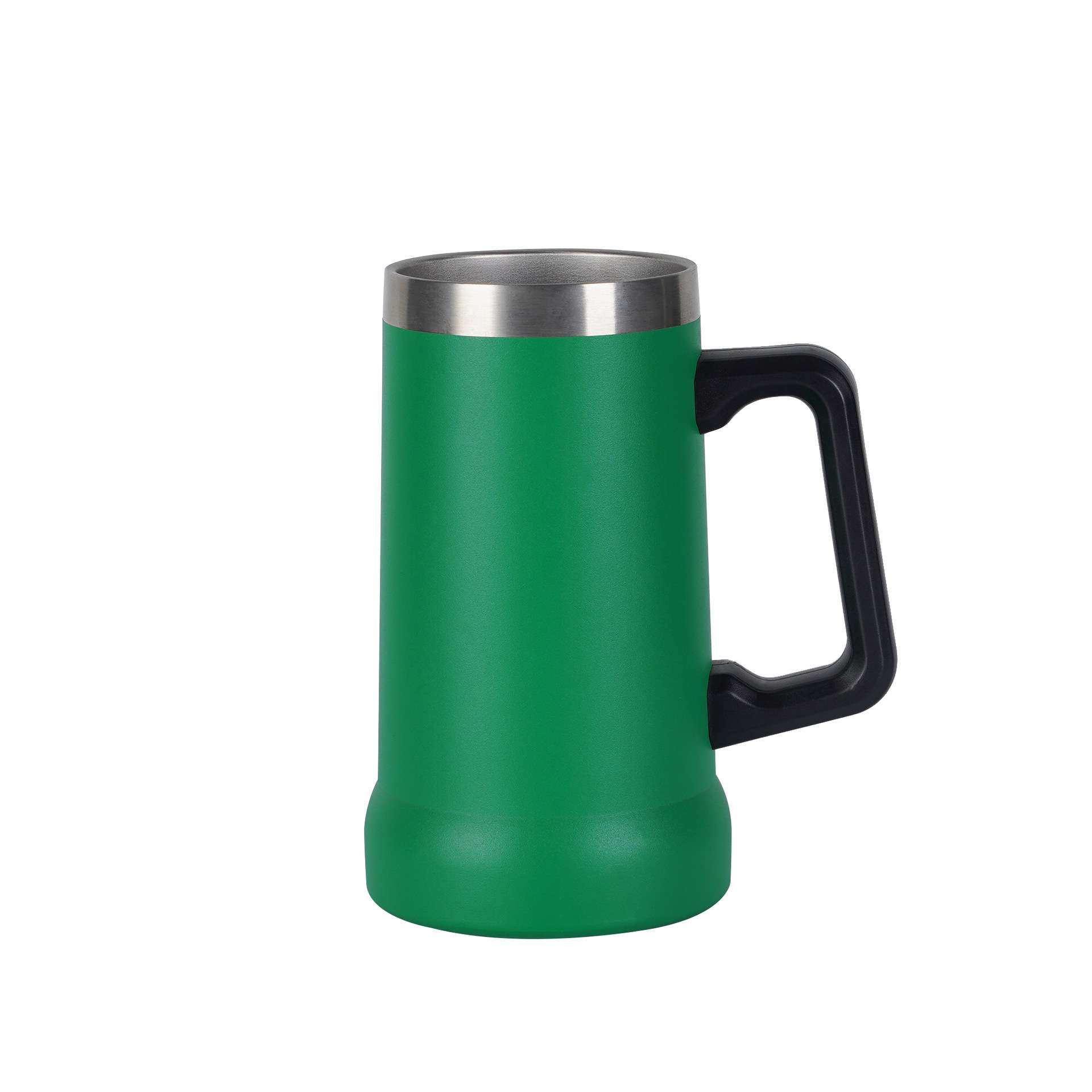 24 oz Stainless Steel Insulated Big Grip Beer Stein Mug 5
