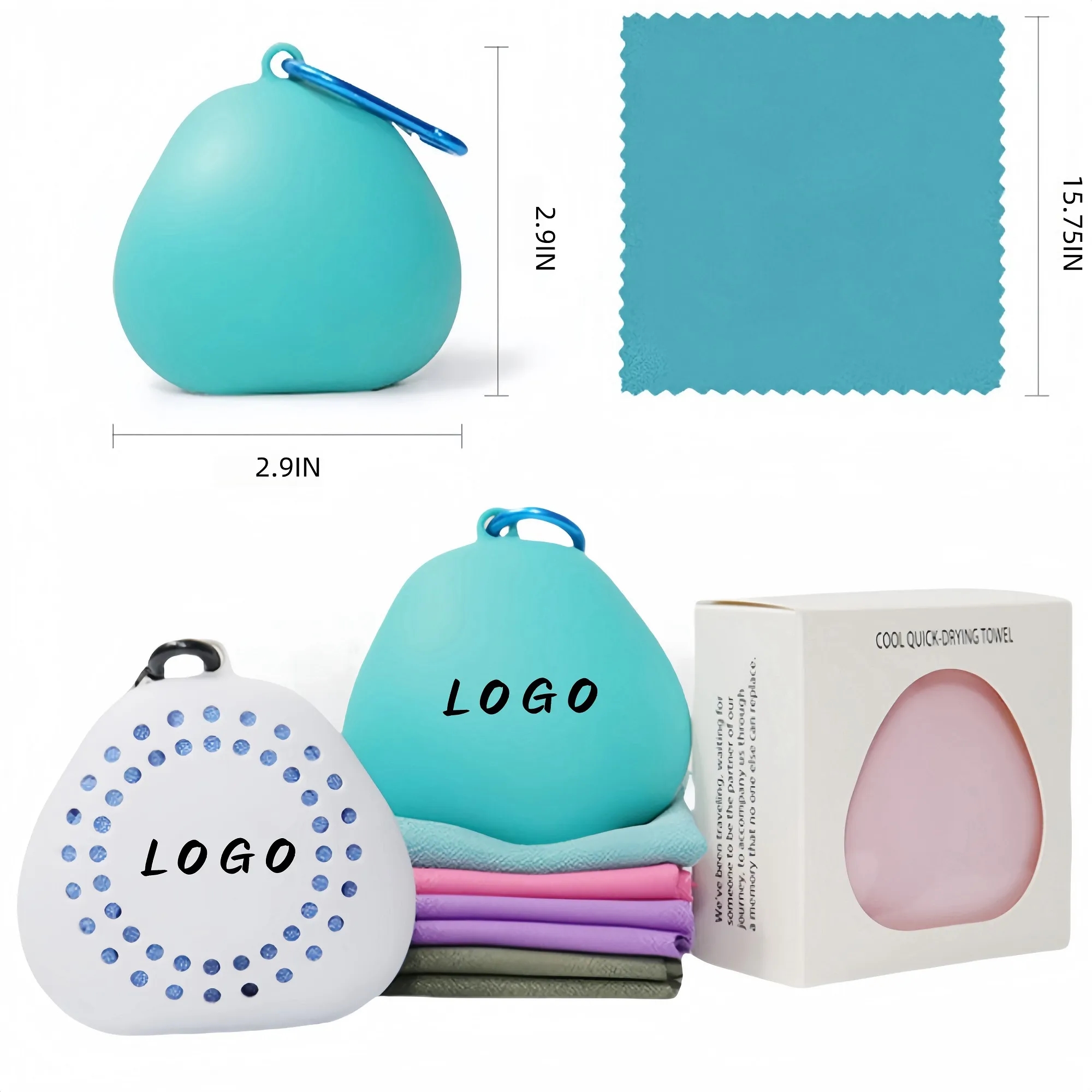 Portable Quick-Drying Towel Set 2