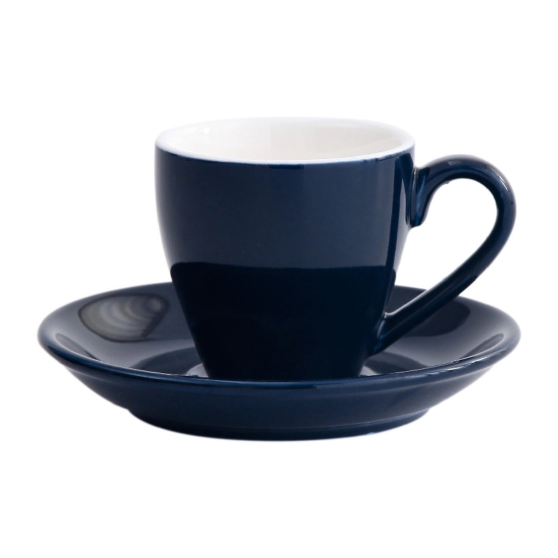 2.7 Oz Ceramic Espresso Cups and Saucer 5