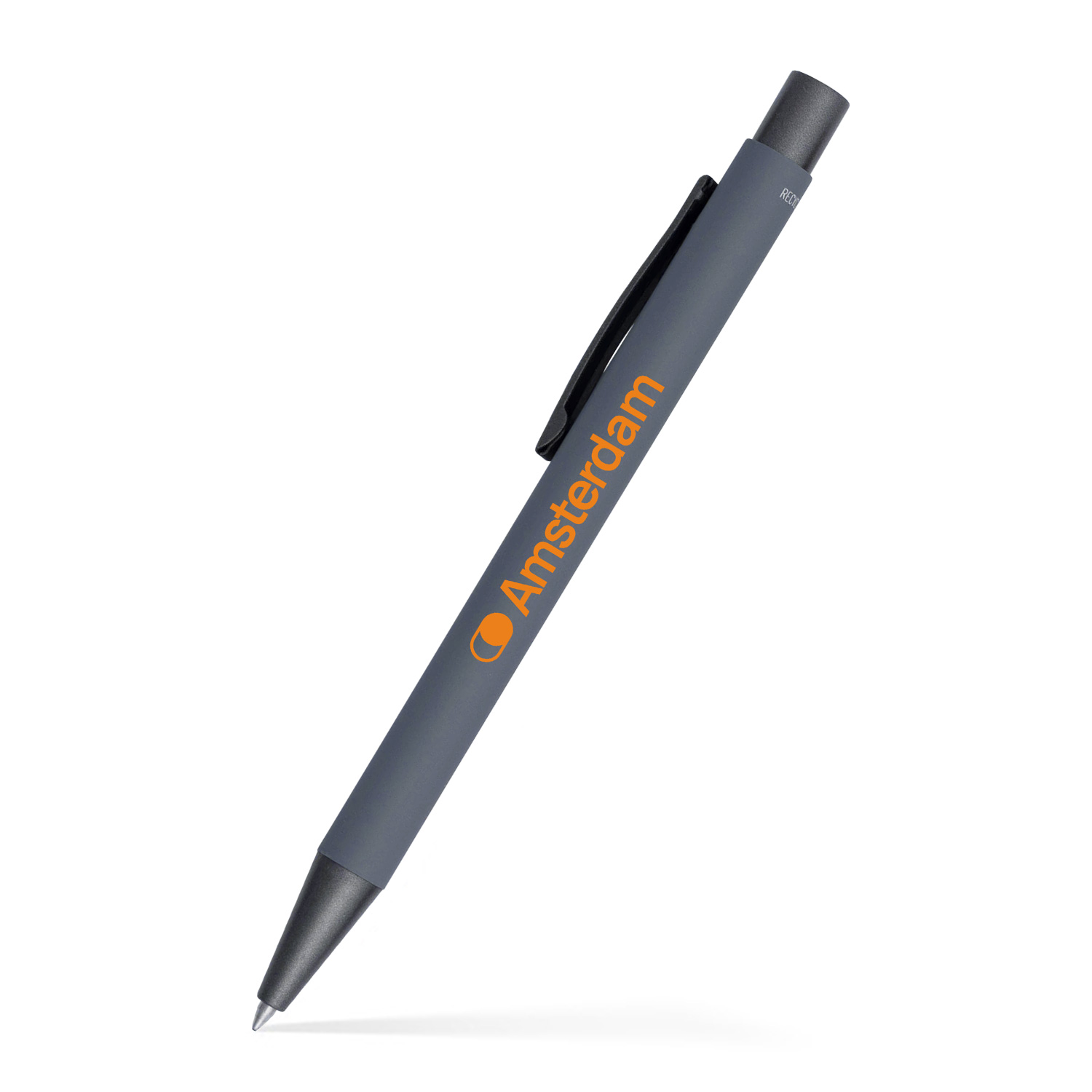 Fleetwood Satin Soft Touch Gel Click Pen (Recycled Aluminum) 6