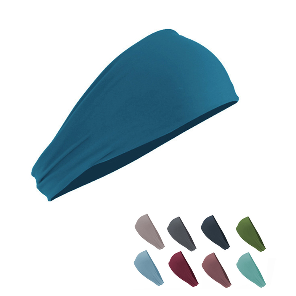 Solid Color Sports Yoga Headband 4