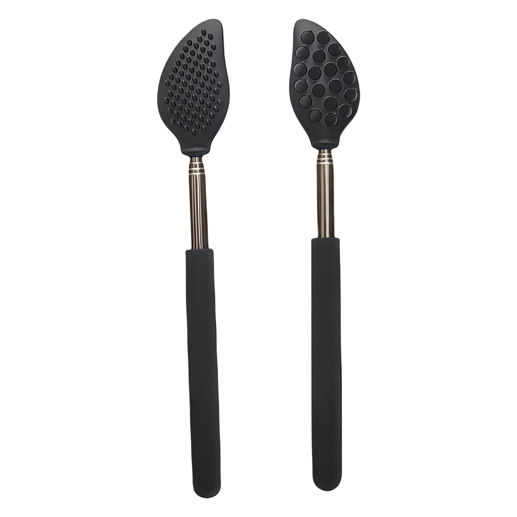 Dual-Sided Facial Cleansing Brush with Stainless Steel Back Massager 6