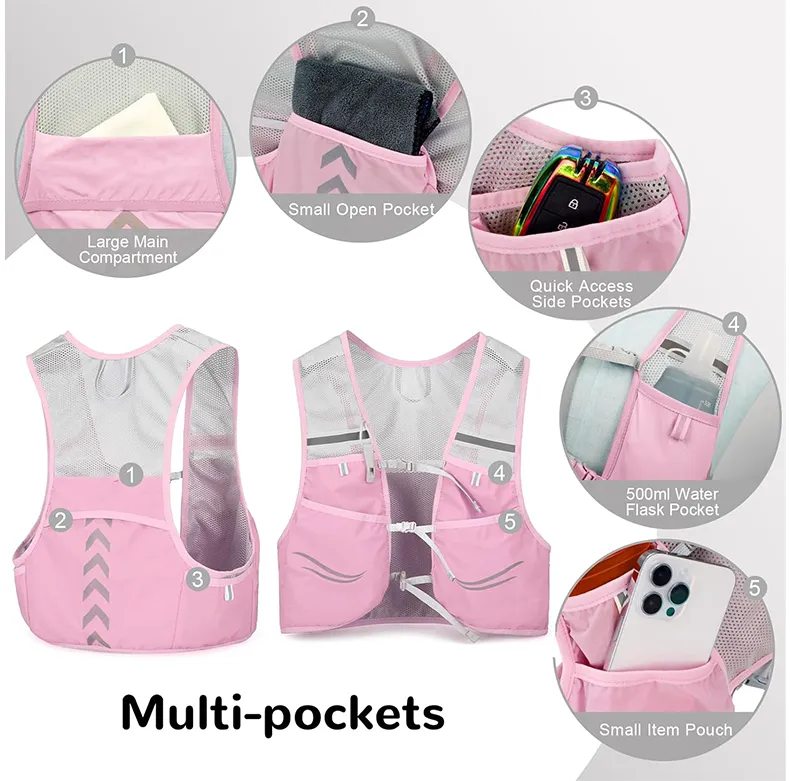 Running Hydration Vest Pack 6