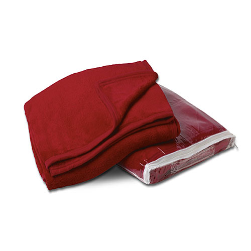 Red Coral Fleece Throw Blanket 2