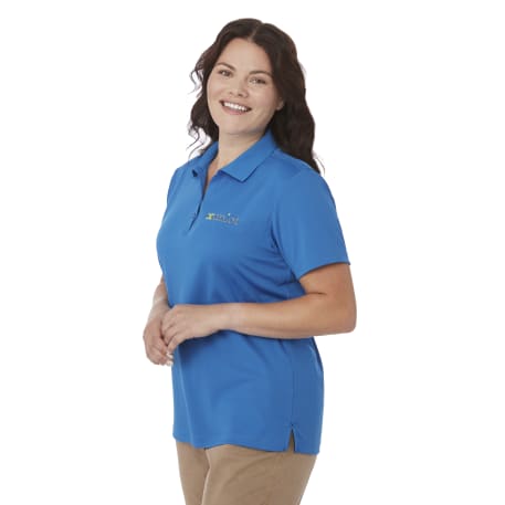 Women's MORENO TEXT MICRO SS POLO 137