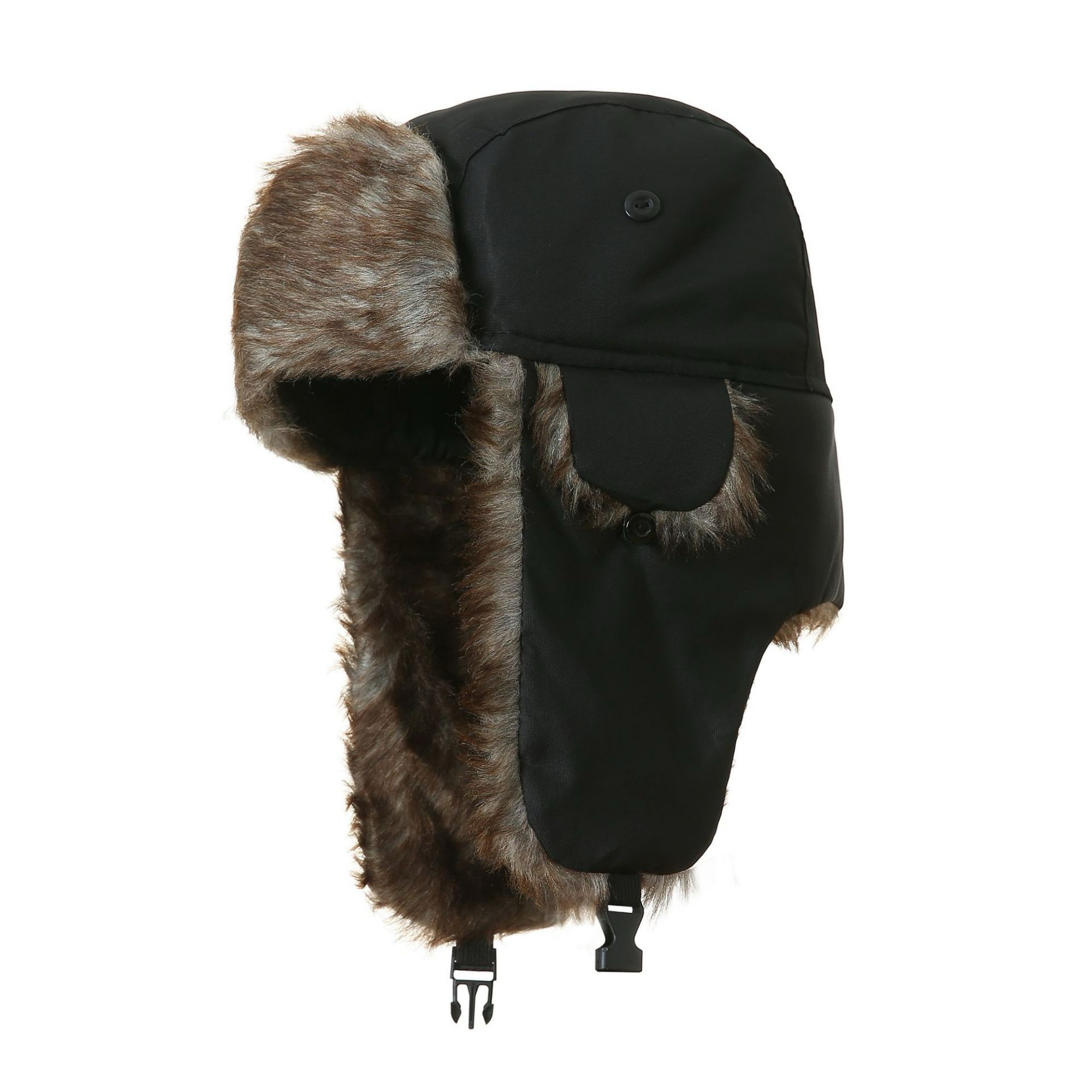Insulated Faux Fur Aviator Hat for Snowy Conditions 6