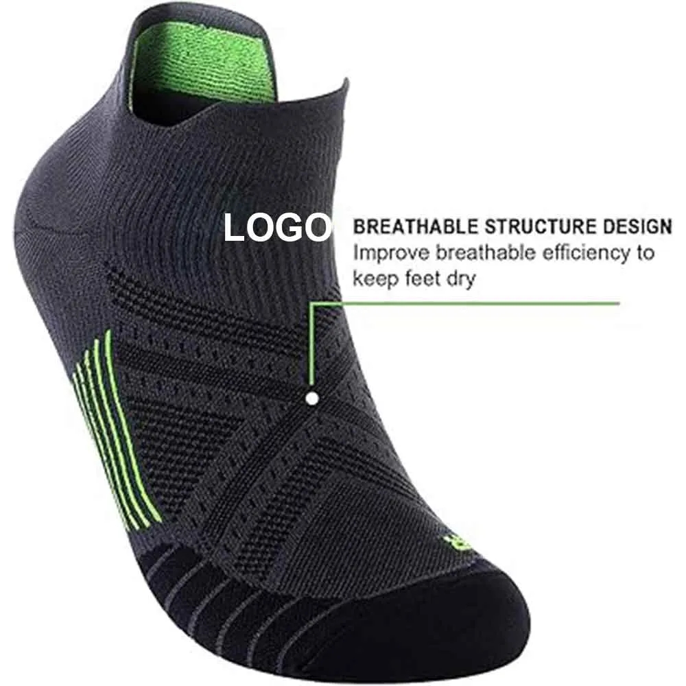 Ankle Compression Athletic Running Socks for Men and Women 2