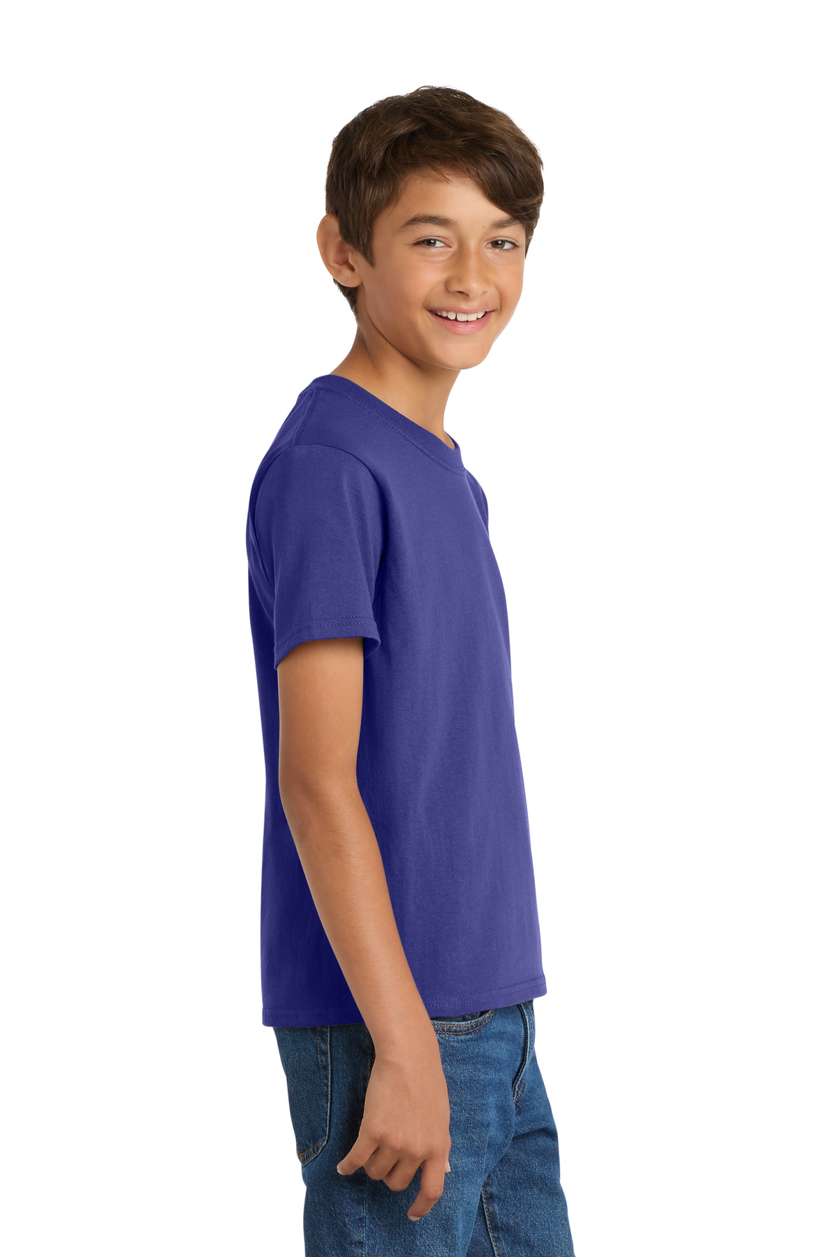 Port & Co Youth Core Cotton Tee. PC54Y 339