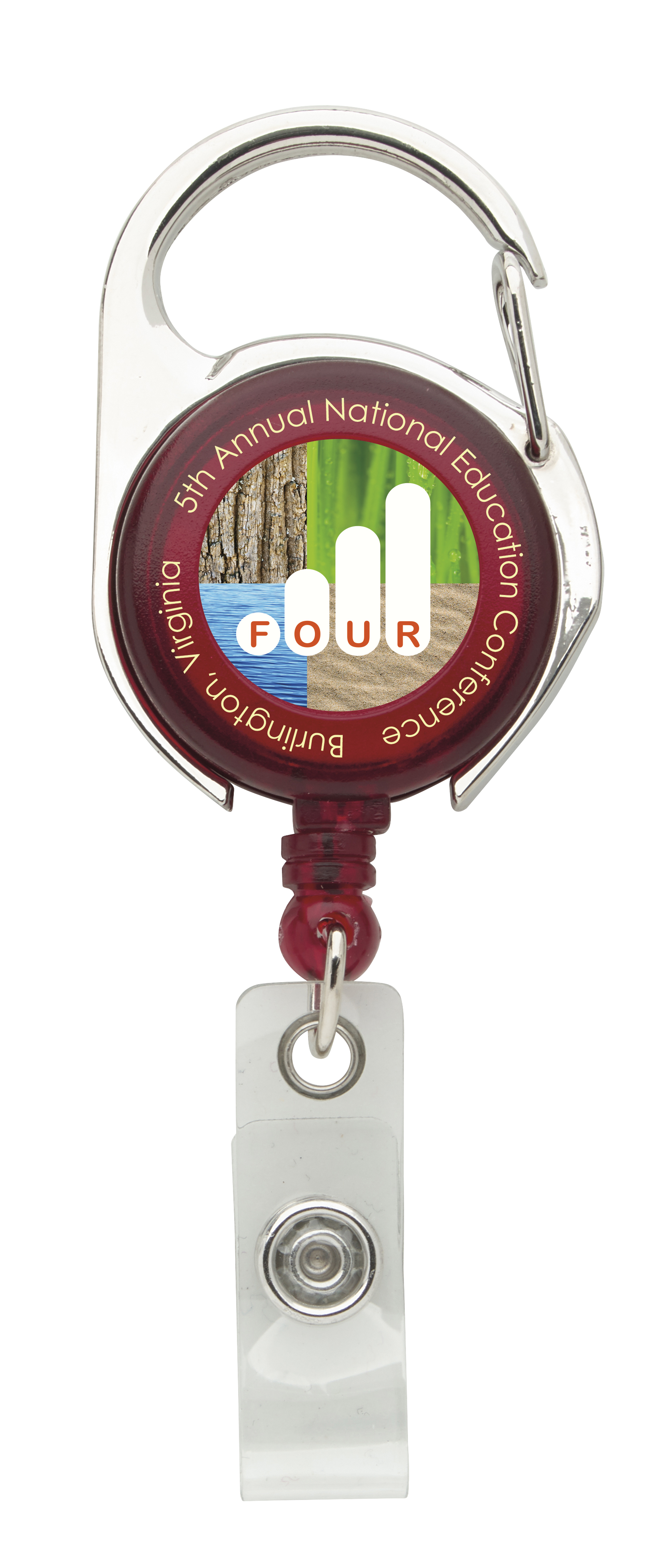 Carabiner Badge Holder 2