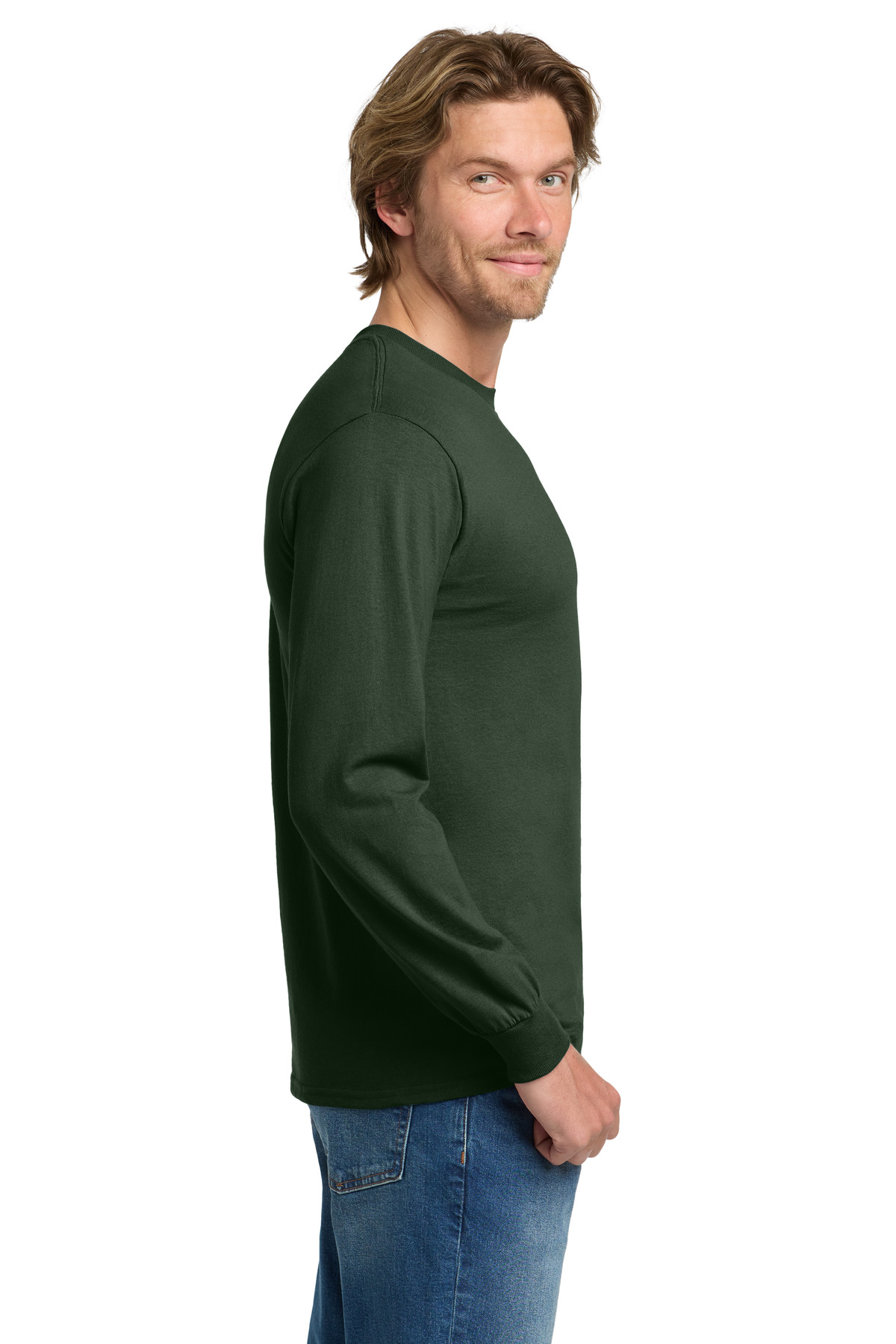 Gildan - Heavy Cotton 100% Cotton Long Sleeve T-Shirt. 5400 145