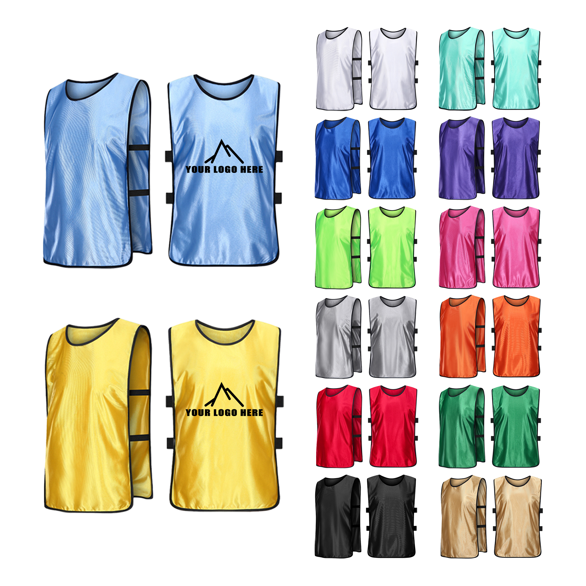 Team Sports Training Jersey Vests 4