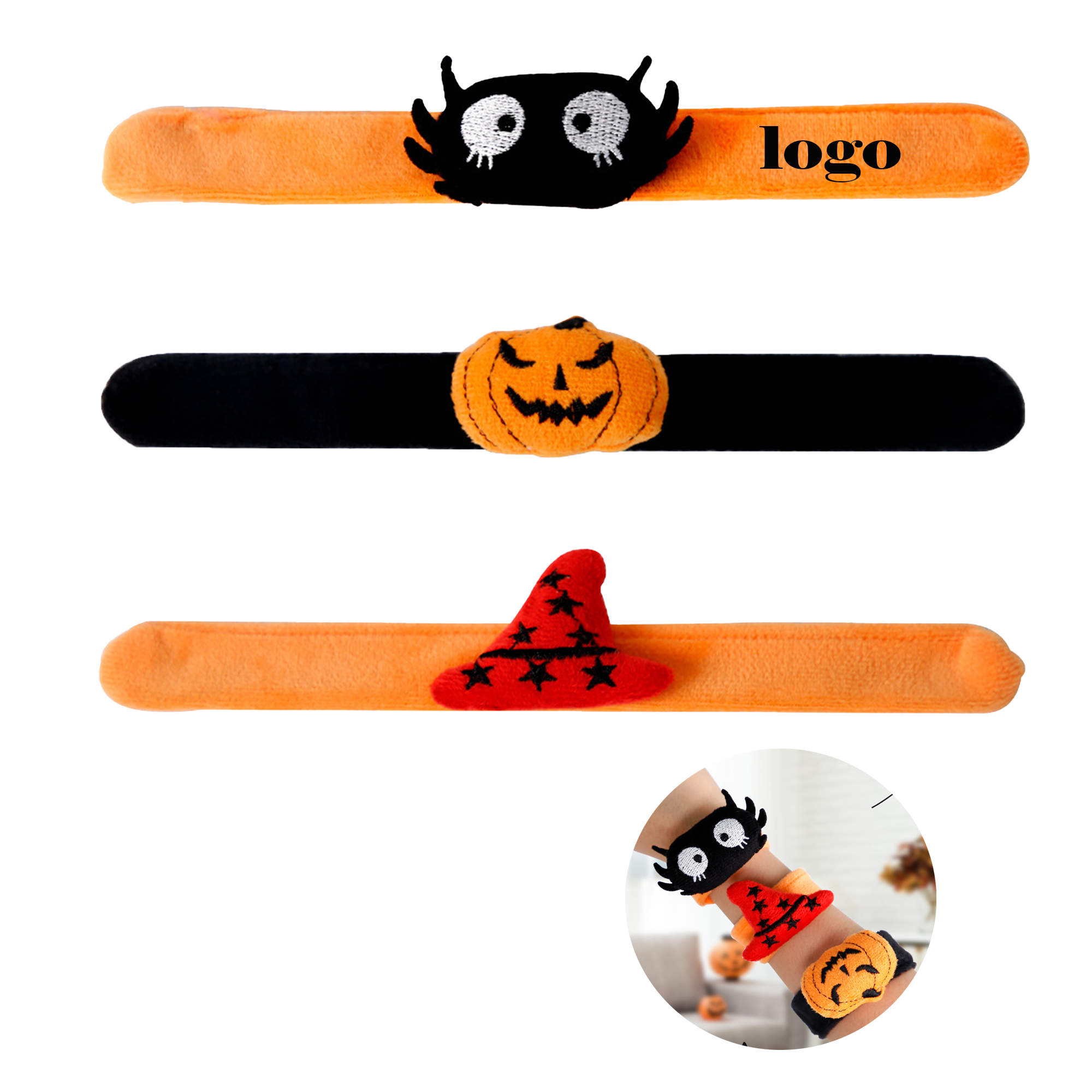 Halloween Funny Slap Wristband Bracelets 2
