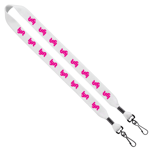 3/4" Cotton Double Swivel Hook Lanyard 6