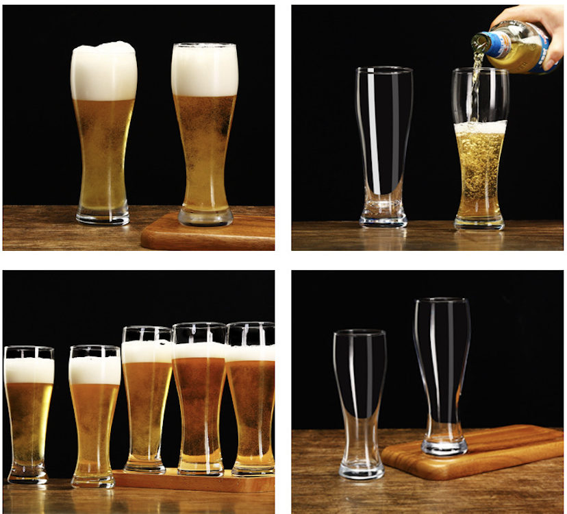 20oz Pilsner Beer Glasses 4