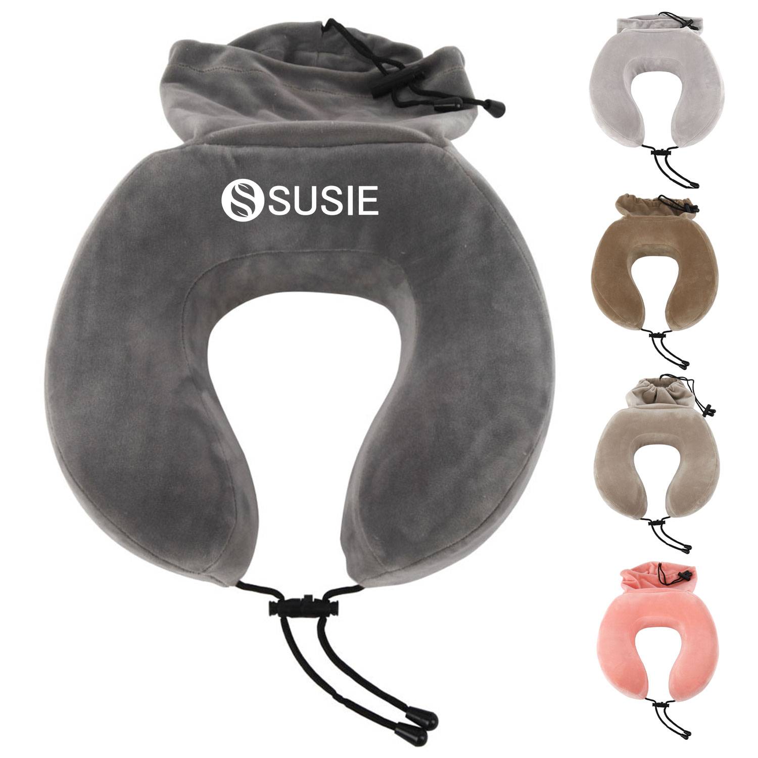 Memory Foam Travel U-Shaped Foldable Pillow 2
