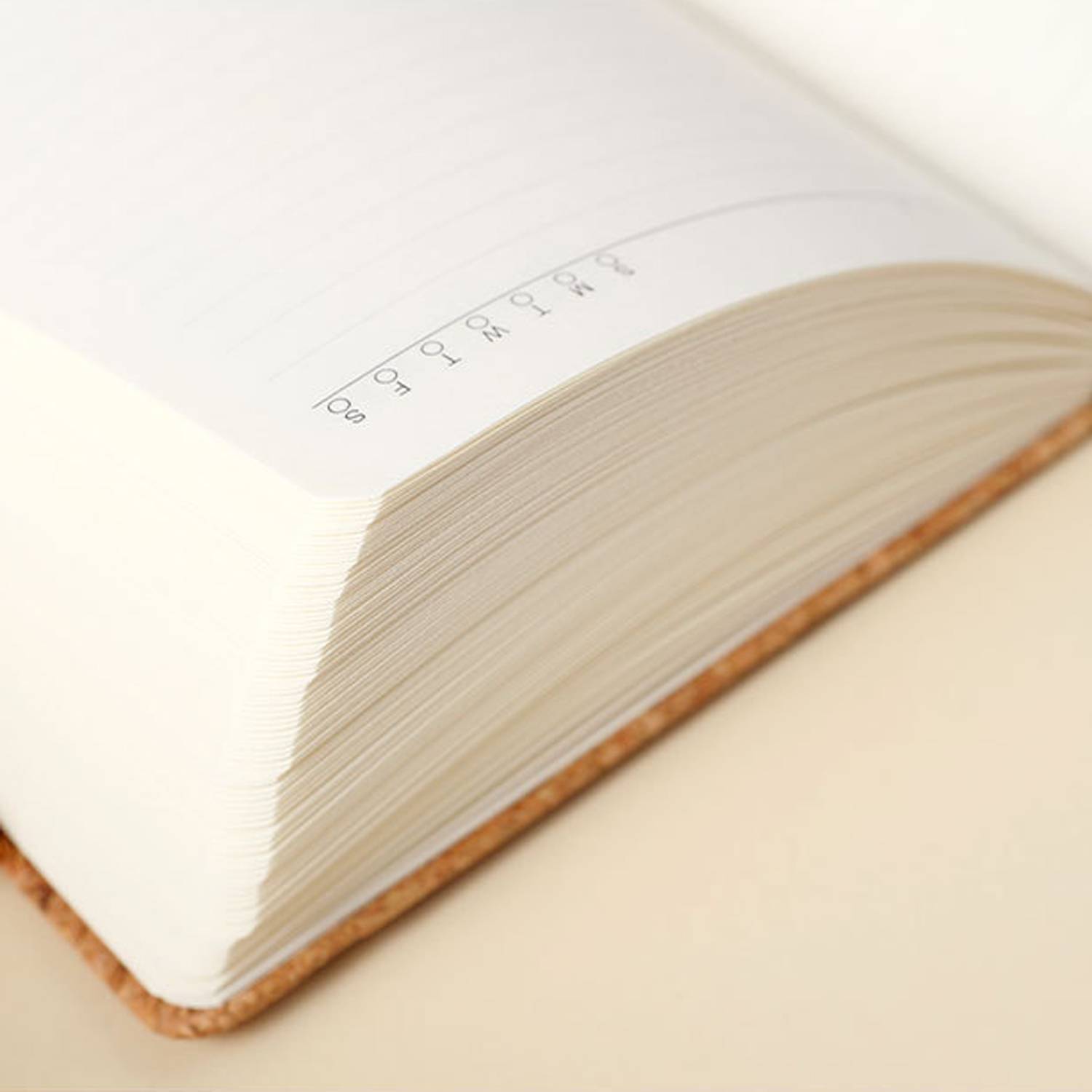 A5 Wood Grain Wheat Straw Notebook 9